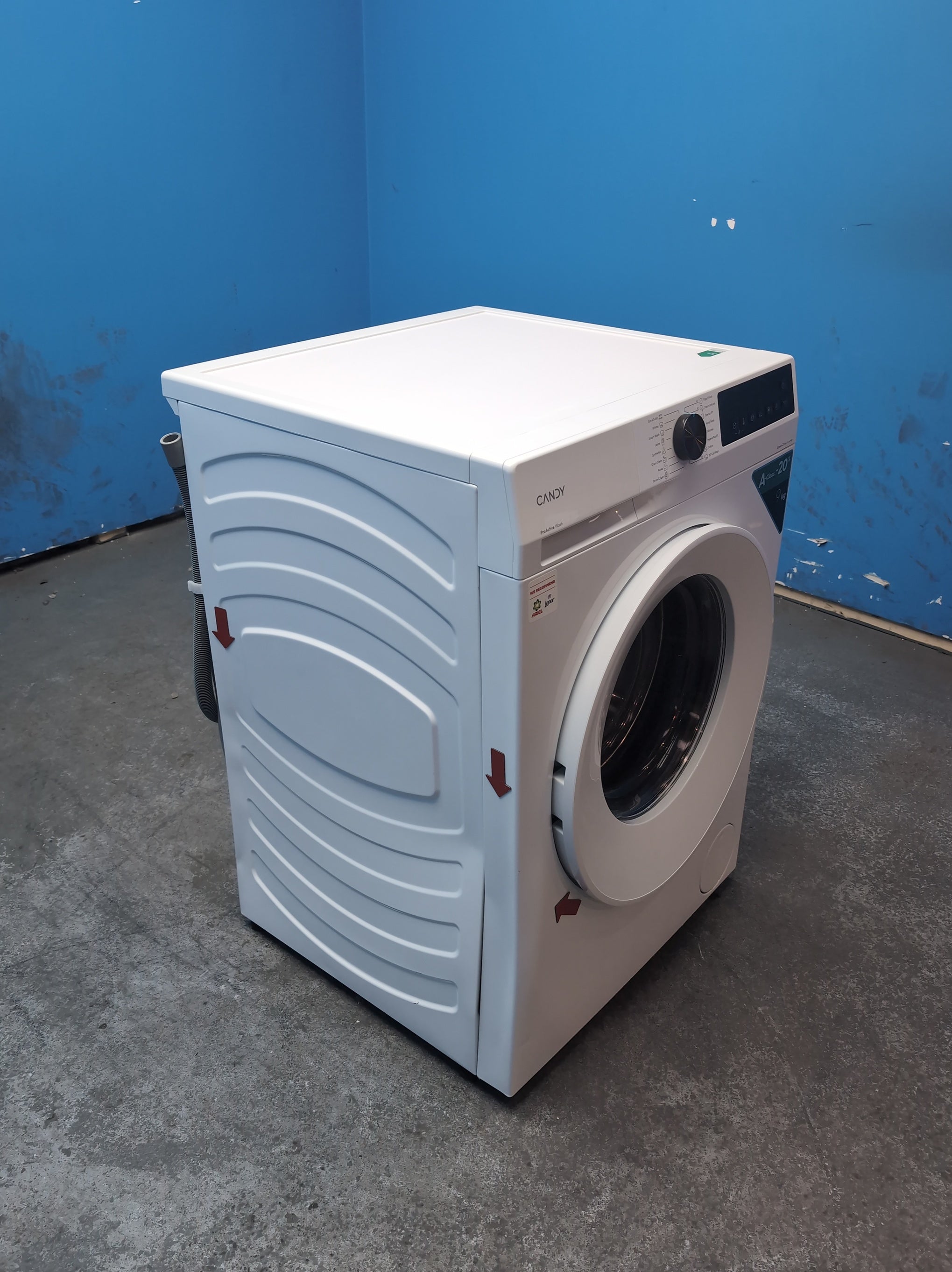 #GRC-163-654 - Candy 9kg 1400rpm Washing Machine – Quick Wash, MixPower System, White