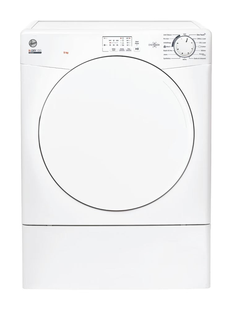 Hoover H-DRY 300 HLE V9LF-80 9kg Vented Tumble Dryer – Renew 2 U