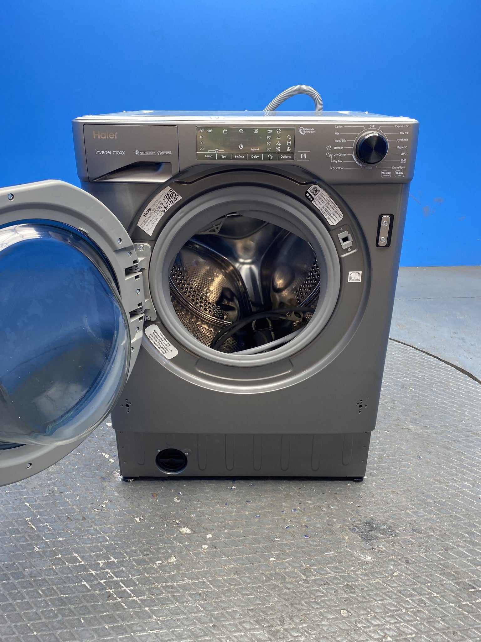 Haier Series 4 HWDQ90B416FWBR 9kg/5kg 1600rpm Integrated Washer Dryer