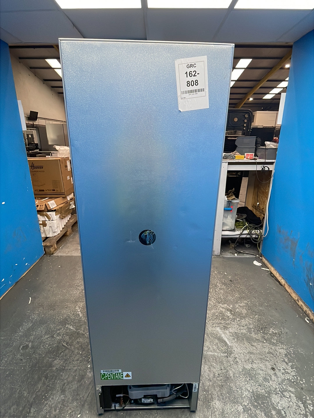 #GRC-162-808 - Candy 54.5cm Fridge Freezer – 252L, Silver, Low Frost, Smart WiFi