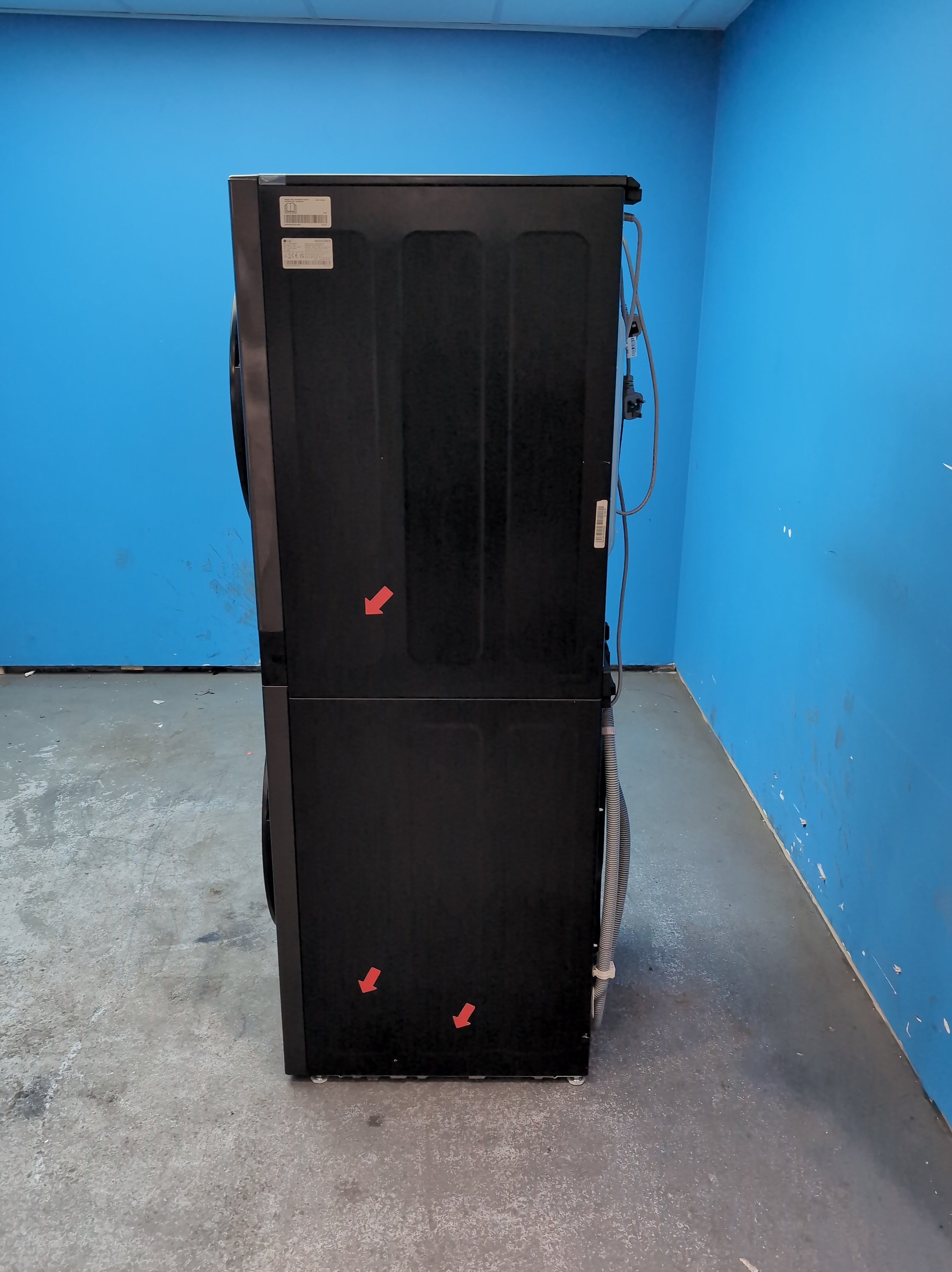 #GRC-159-653 - LG Washer Dryer – 12kg Wash, 10kg Dry, 1400rpm, Black