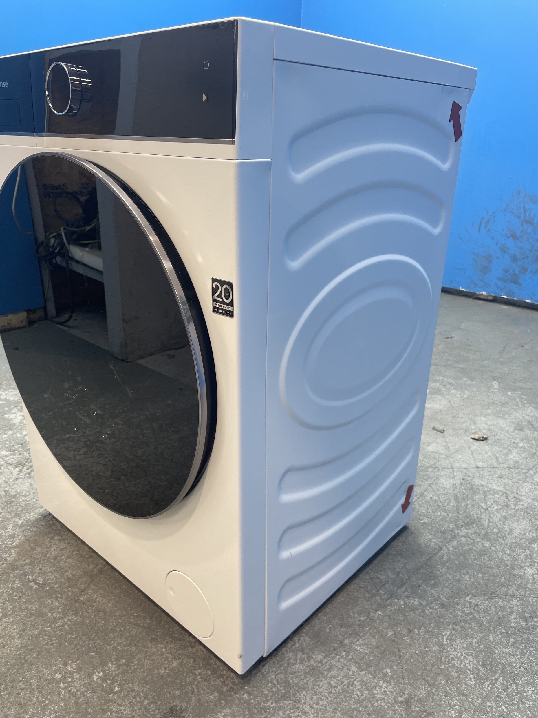 #GRC-157-604 - Hisense WD5I1045BWQ 10.5/6kg 1400rpm AutoDose Washer Dryer