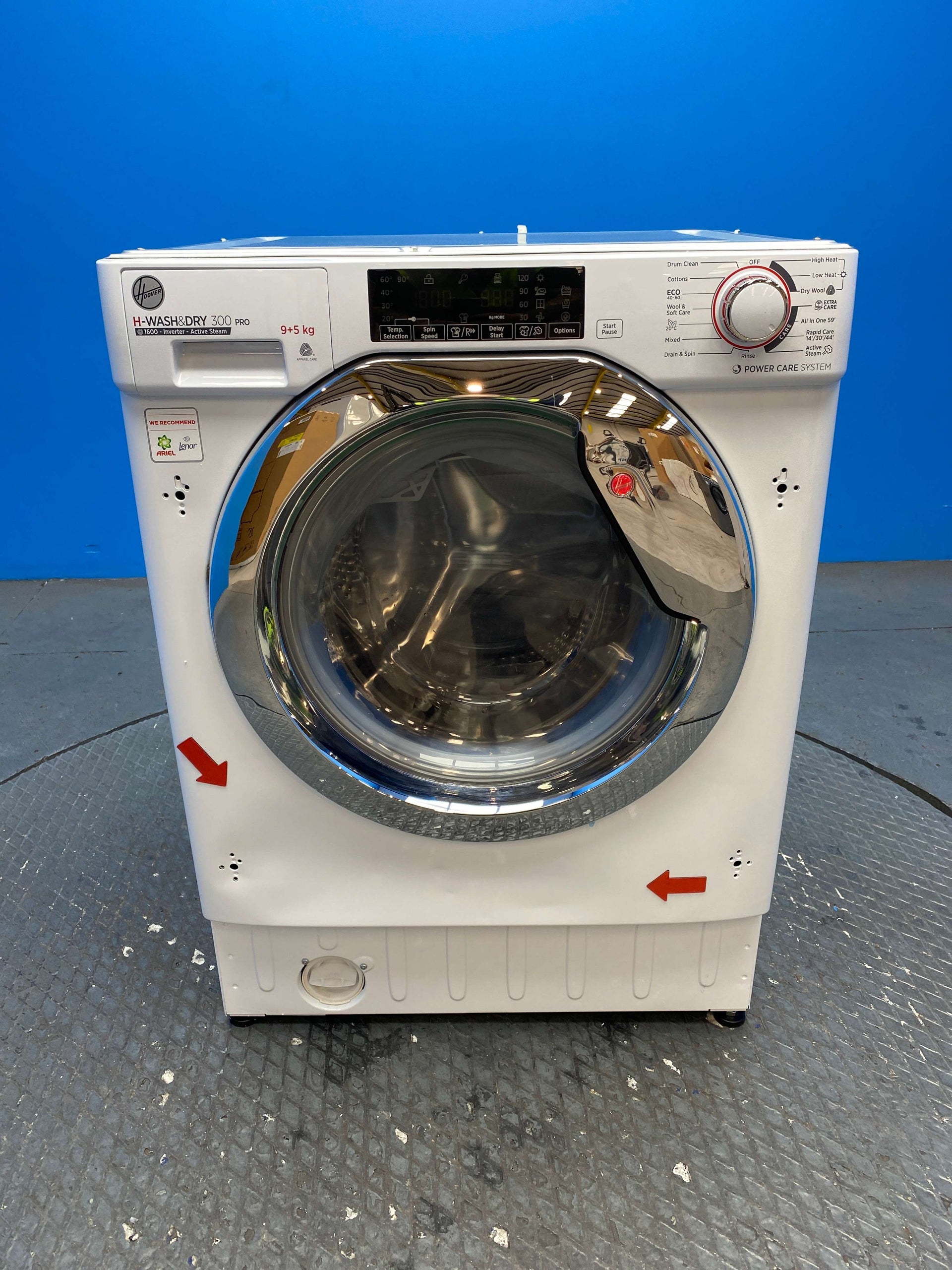 Hoover HBDOS695TAMCE Built In 9kg / 5kg 1600 Spin Washer Dryer