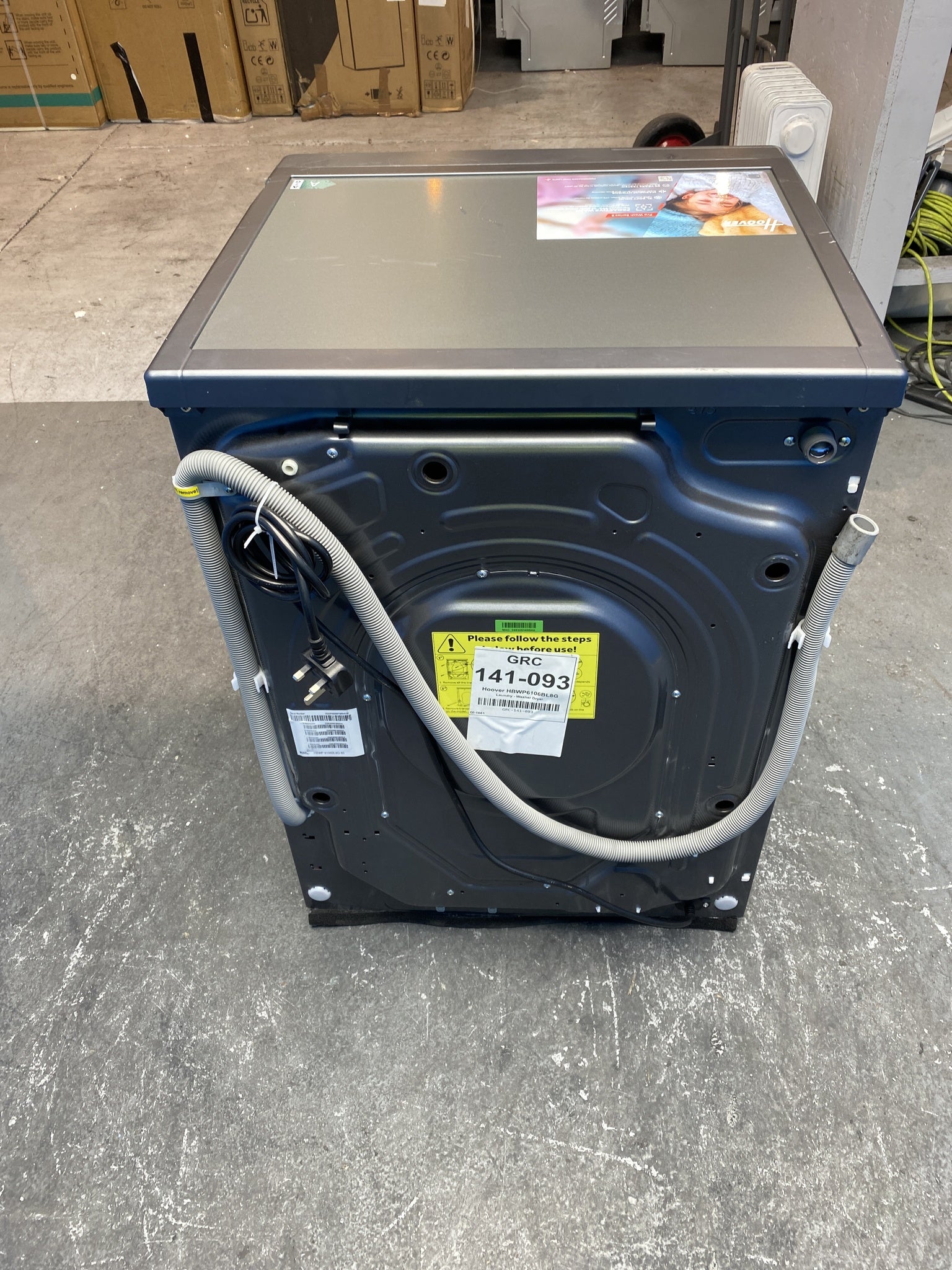 Hoover 10kg/6kg 1600rpm Washer Dryer – Graphite