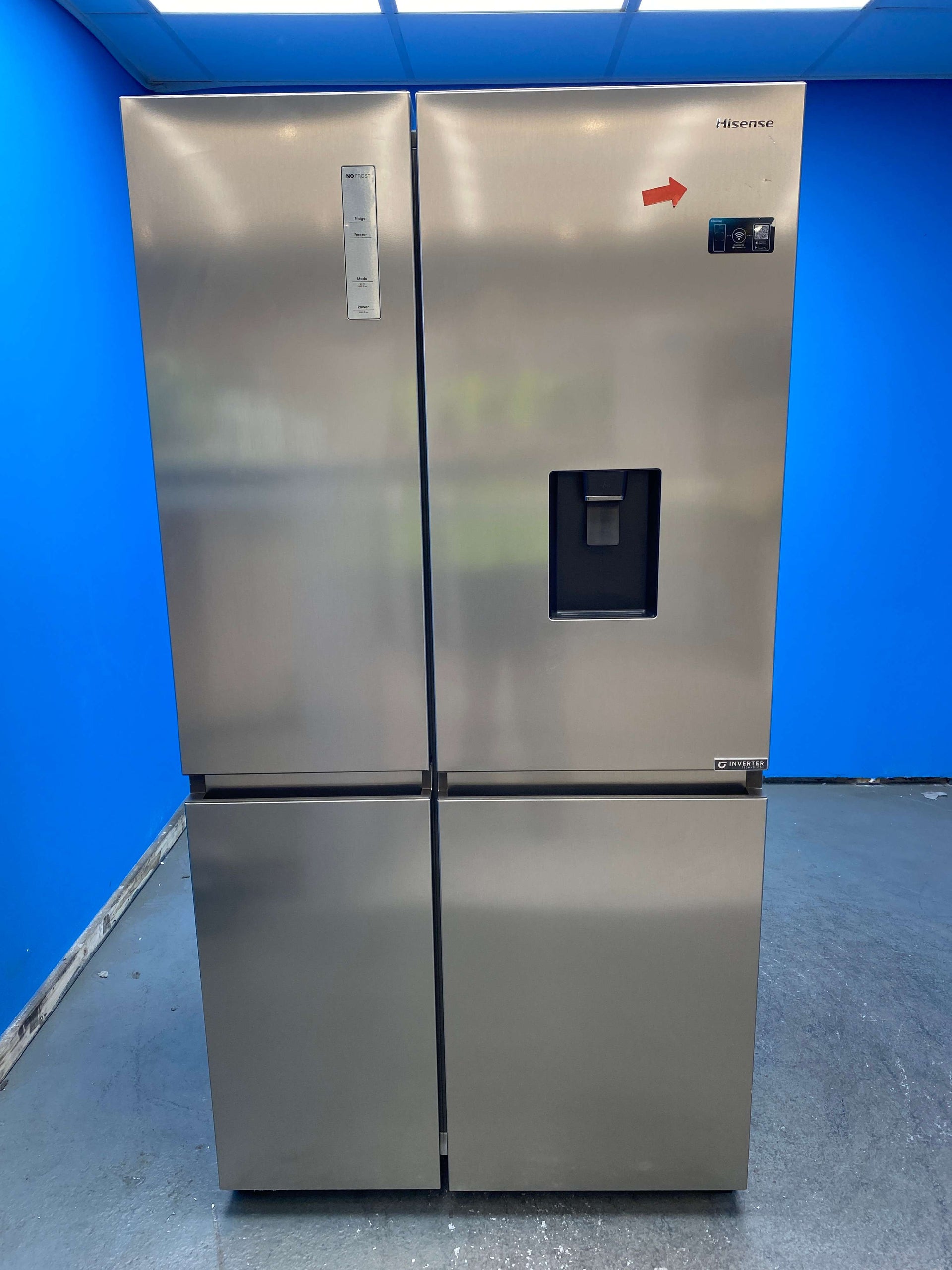 Hisense RS840N4WCE American Style 649 Litre Fridge Freezer