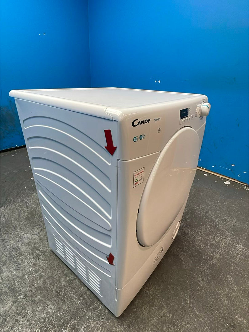 #GRC-162-072 - Candy Smart CSEC8LF-80 8kg Condenser Tumble Dryer