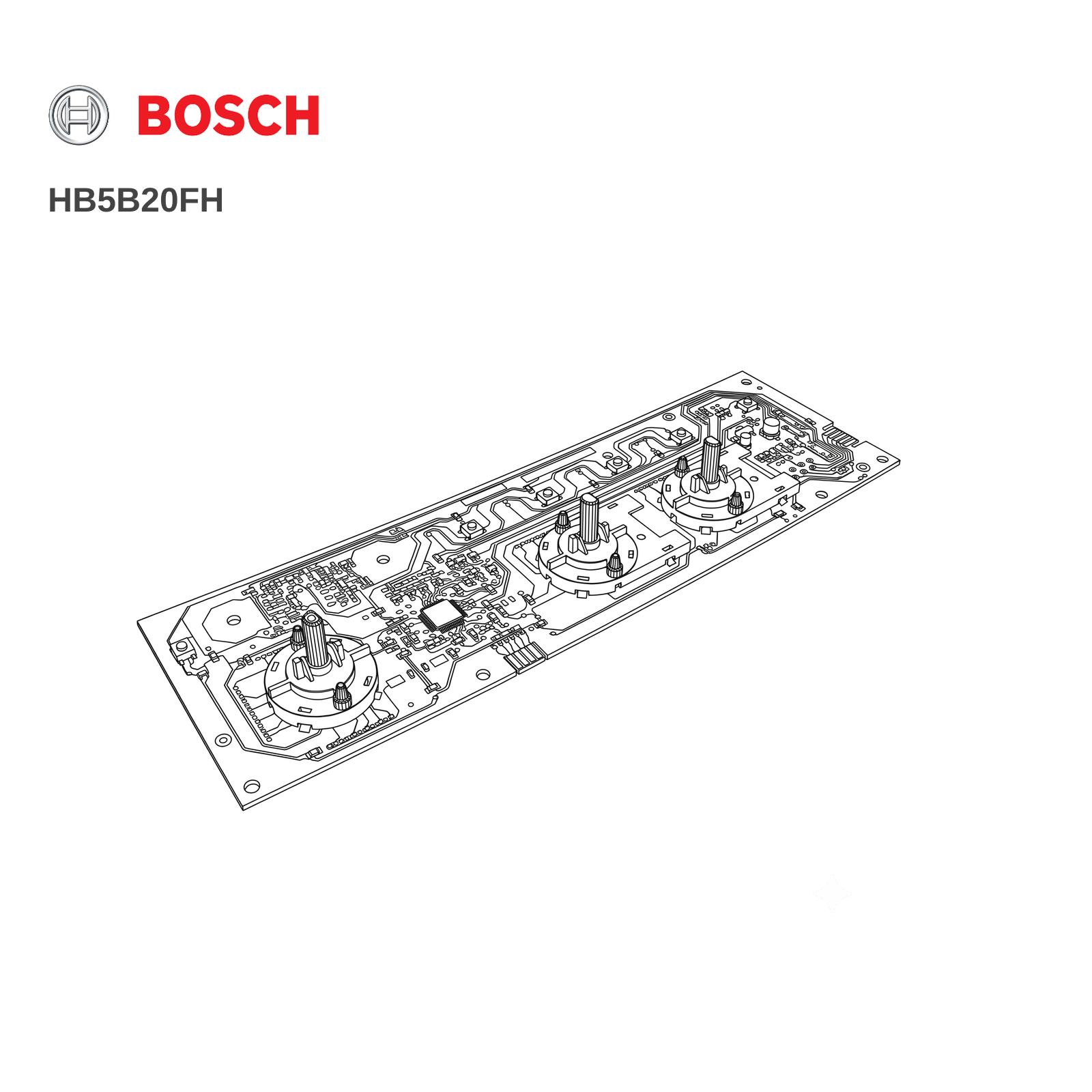 Bosch HB5B20FH Oven PCB - Renew 2 U