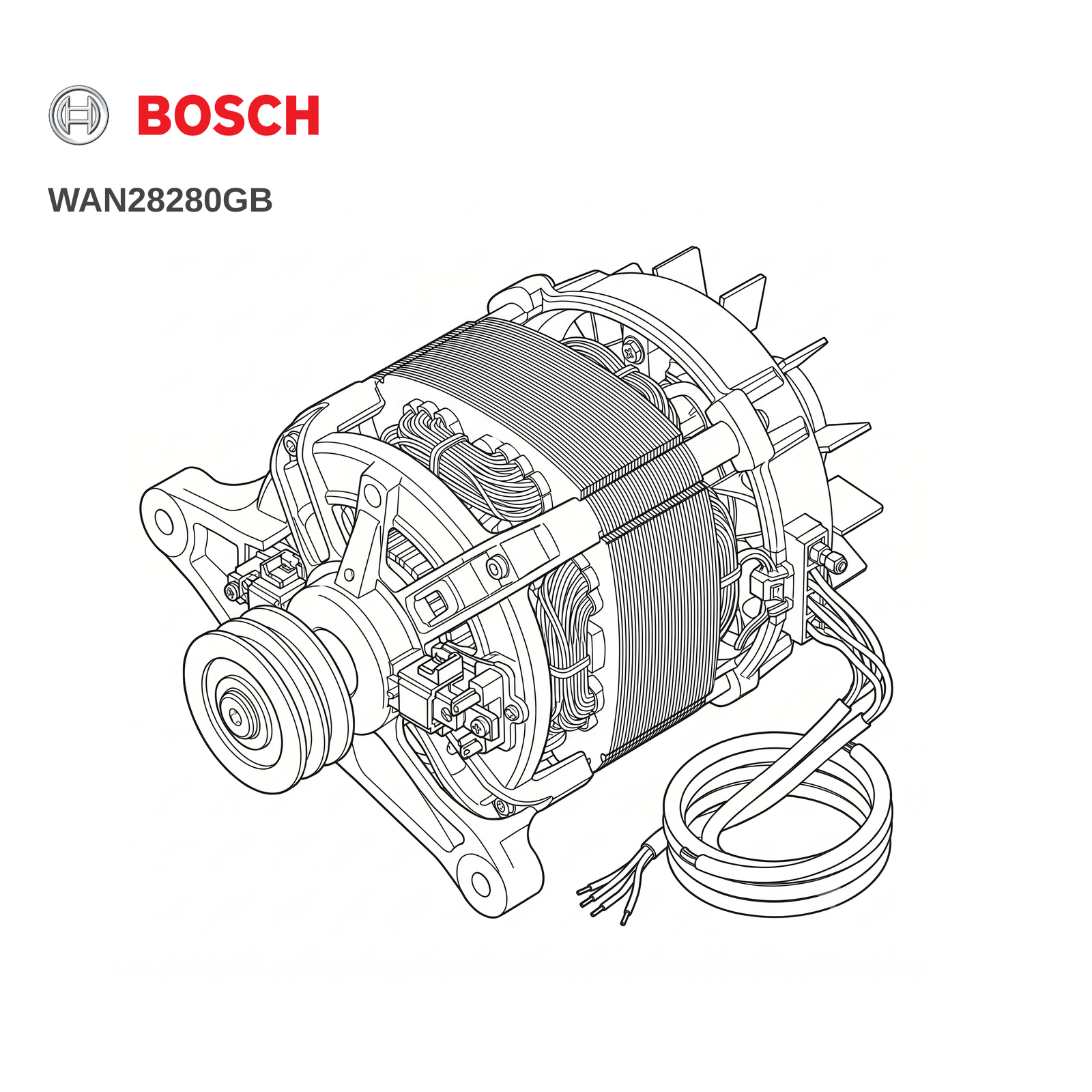Bosch WAN28280GB Motors - Renew 2 U