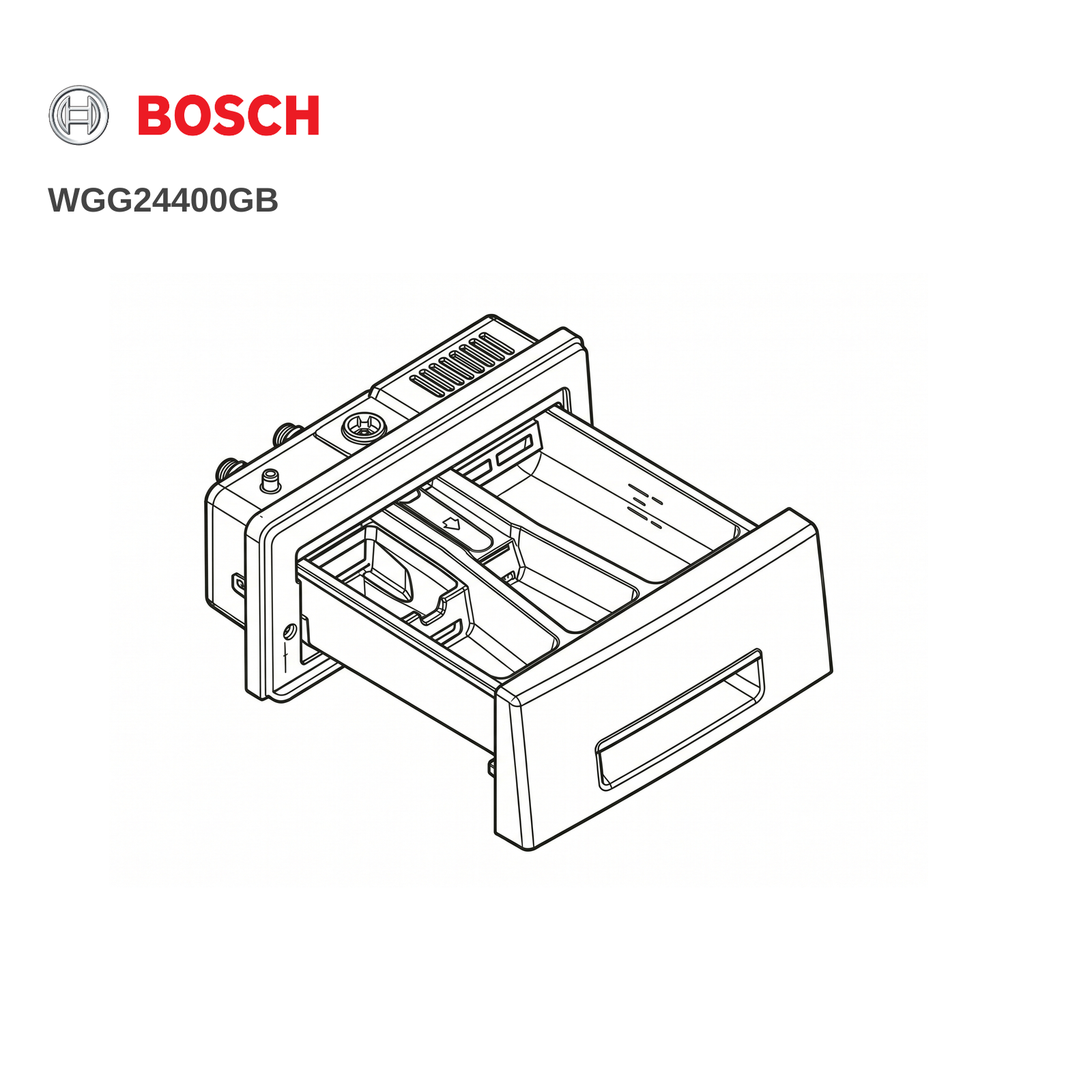 Bosch WGG24400GB Dispenser Drawer - Renew 2 U
