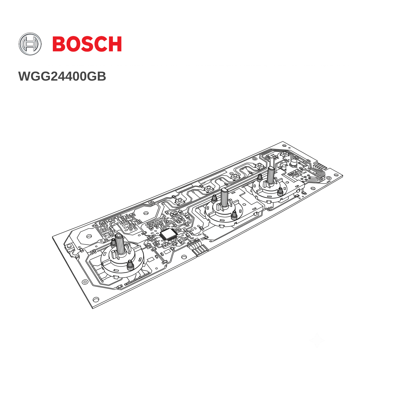 Bosch WGG24400GB Washing Machine PCB - Renew 2 U