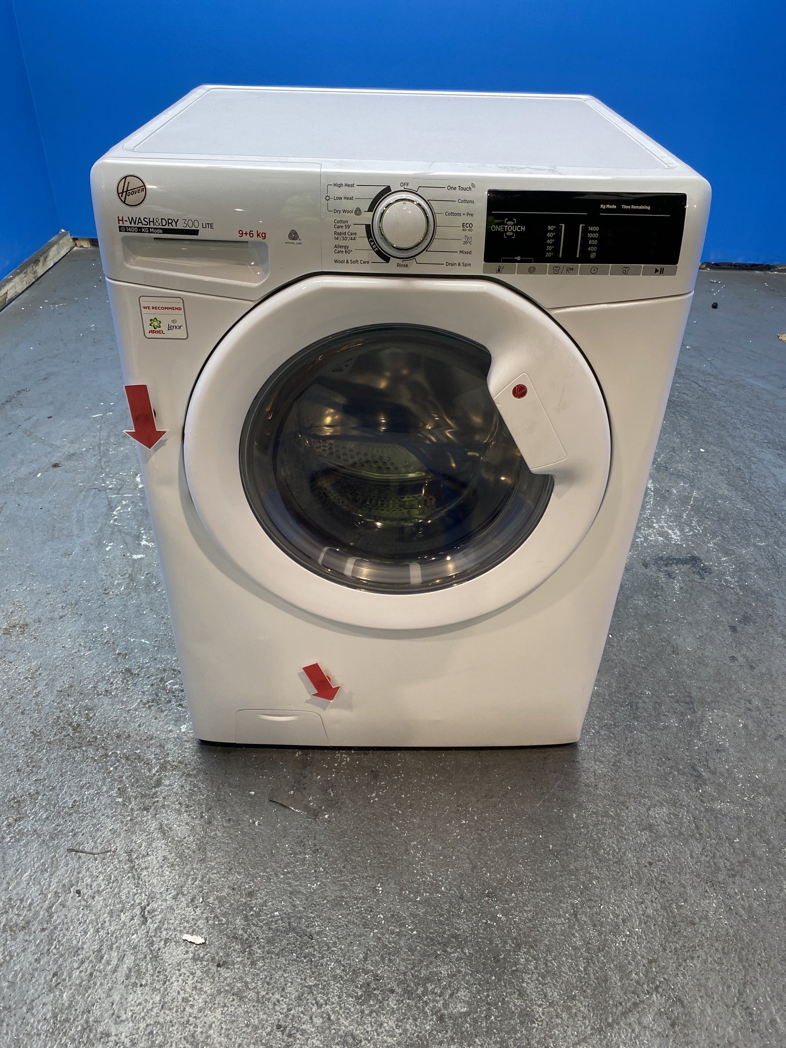 Hoover H3D496TE 9kg / 6kg 1400 Spin Washer Dryer