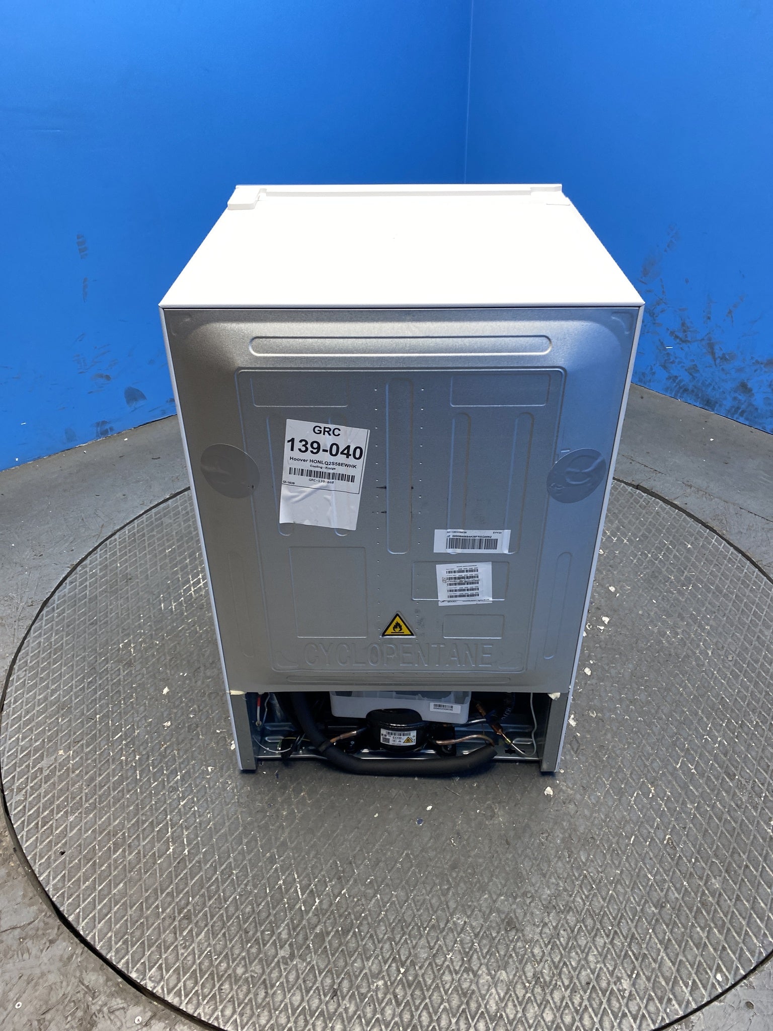 Hoover HONLQ2S58EWHK H-FRIDGE 300 Undercounter Larder Fridge