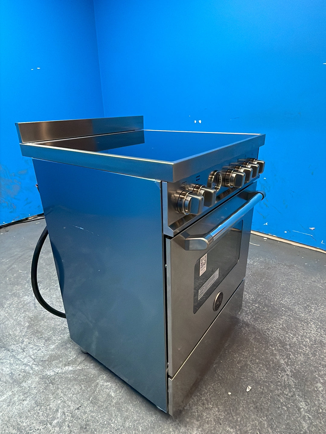 #GRC-164-445 - Bertazzoni Master Series 60cm Electric Range Cooker – 69L Capacity, 4 Zone Induction Hob, Stainless Steel