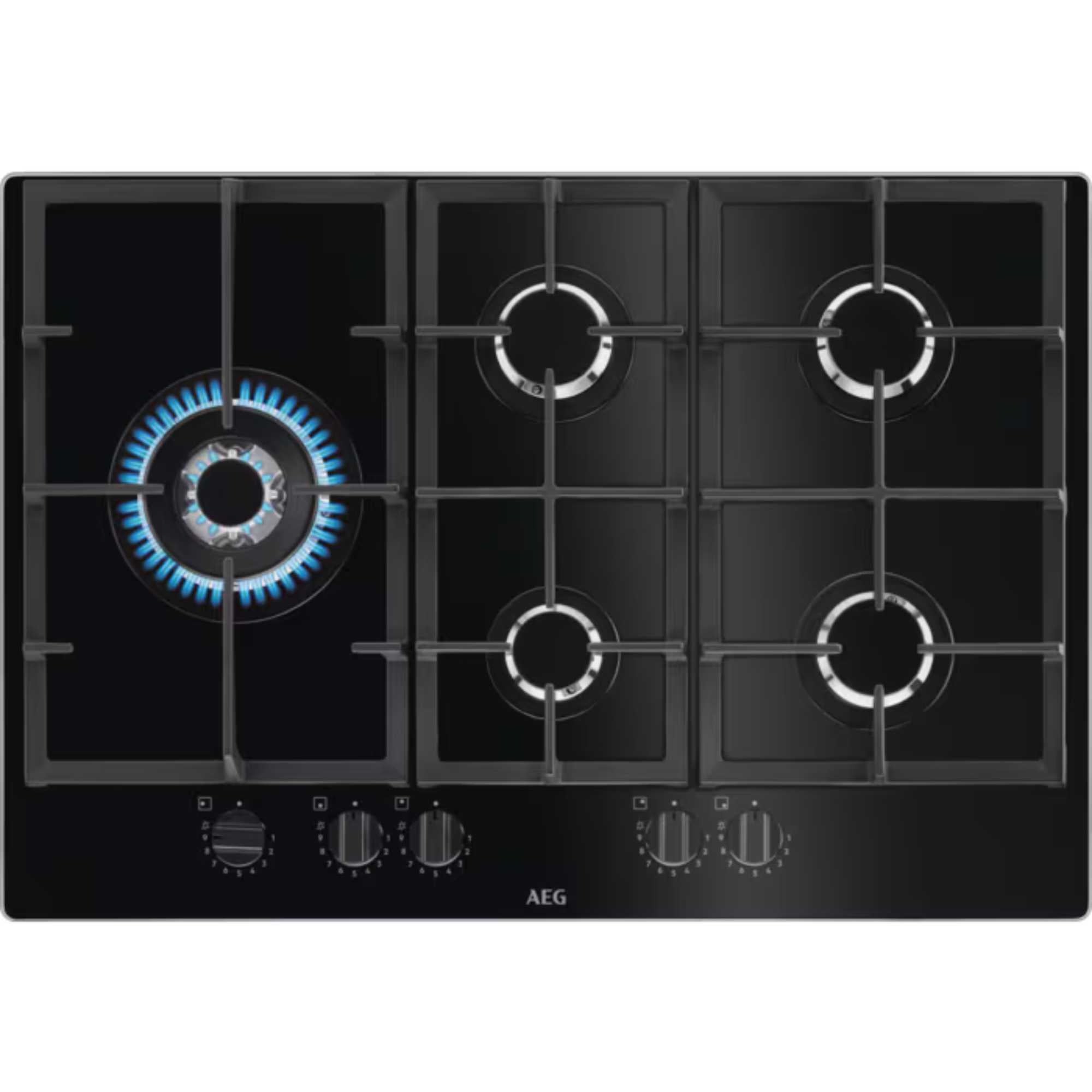 AEG HKB75820NB 75cm 6000 Series Gas on Glass Hob – Renew 2 U