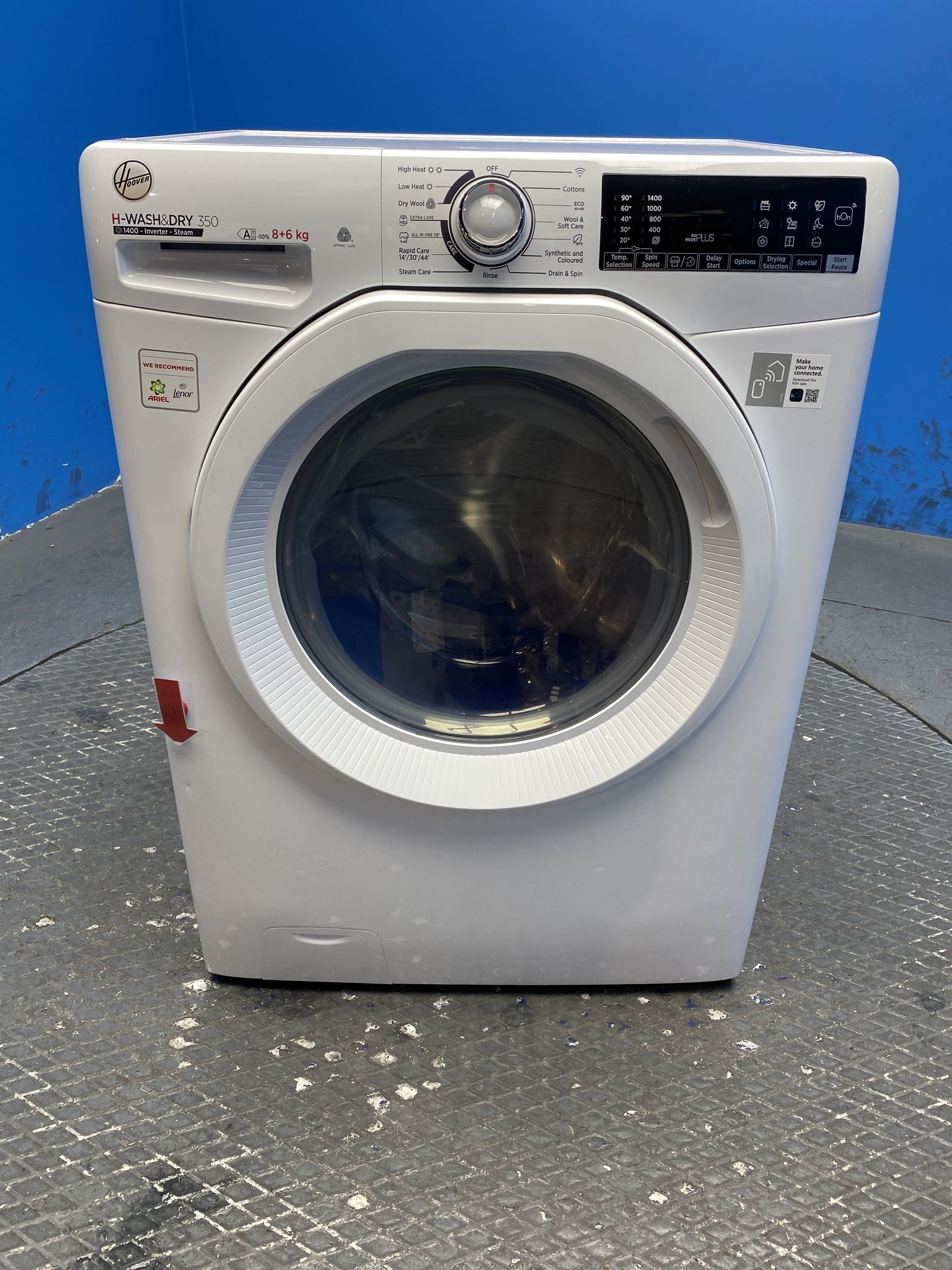 Hoover H3DPS4866TAM6 8kg/6kg 1400 Spin Washer Dryer