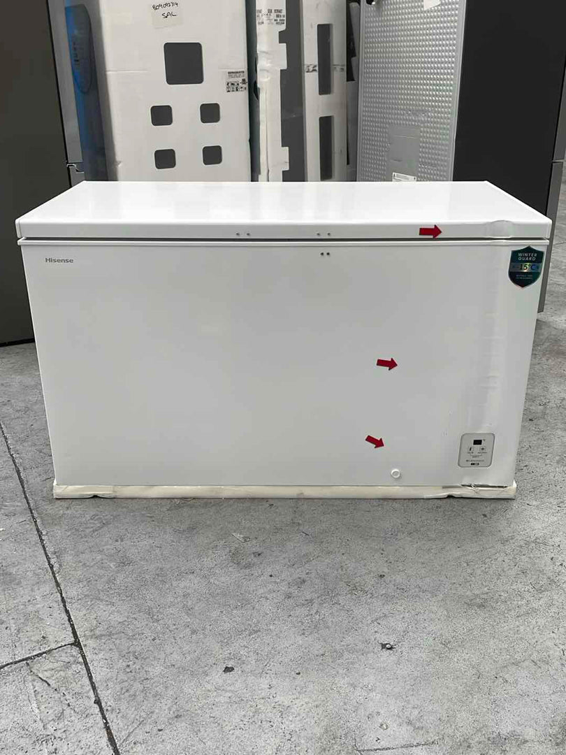 #GRC-159-368 - Hisense FC571D4AWLYE 372L Winter Guard Chest Freezer
