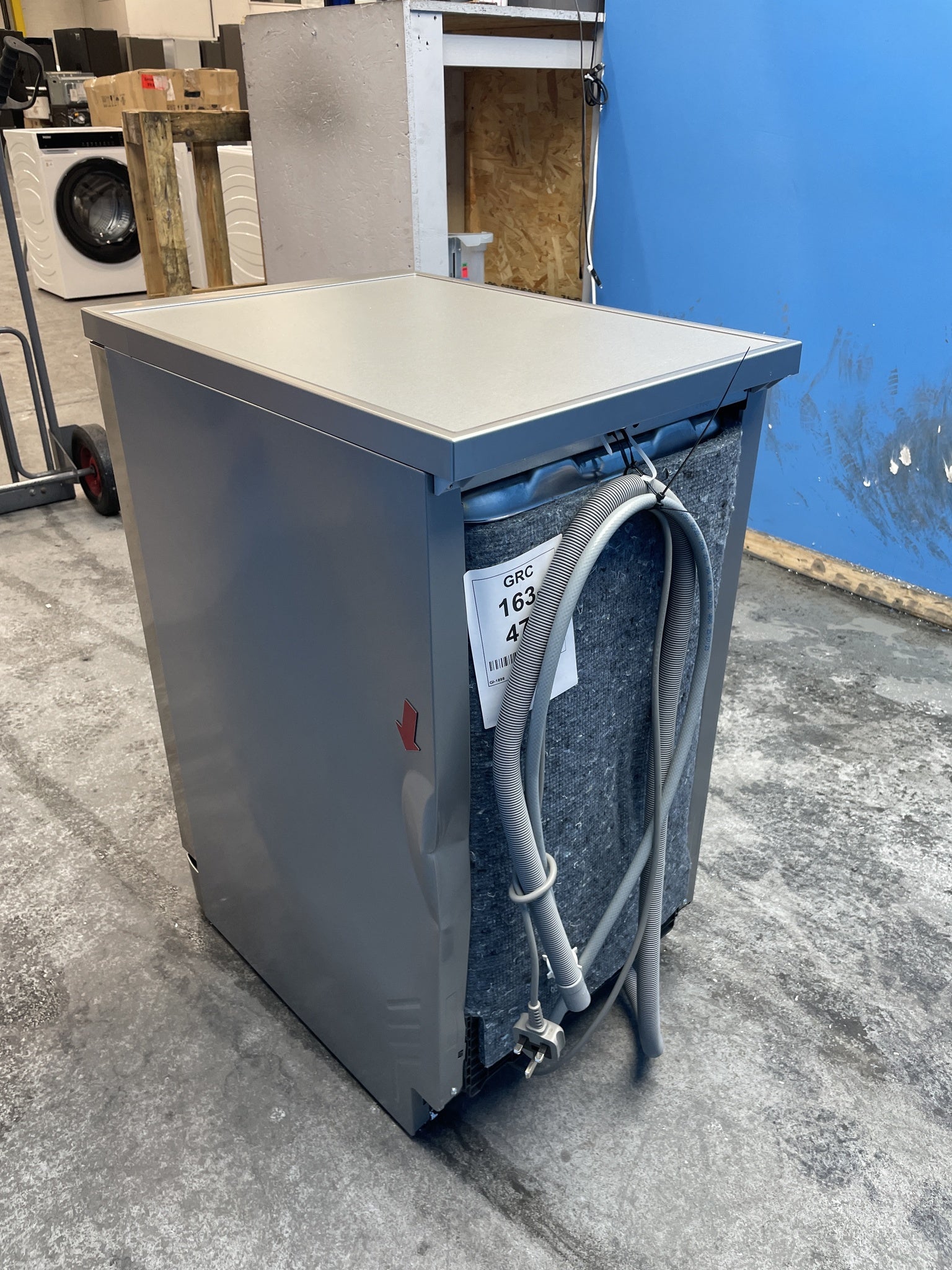 #GRC-163-473 - Haier I-Pro Shine 5 45cm Slimline Dishwasher – 11 Place Settings, WiFi Connected, Silver