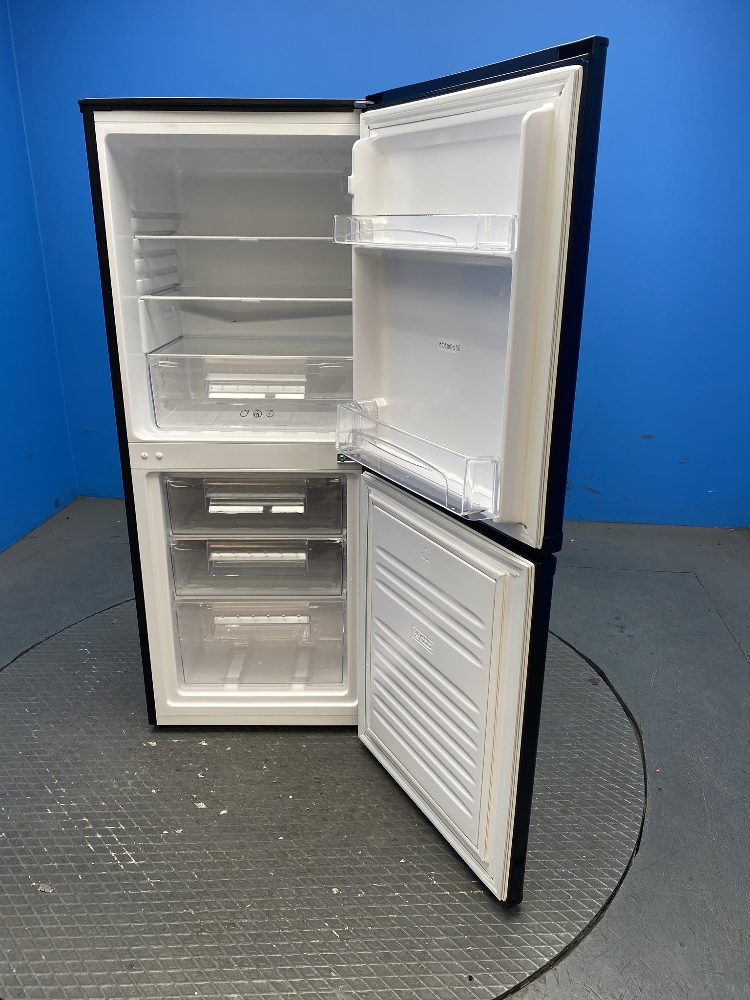Candy CCH1S513EBK 185 Litre Combi Fridge Freezer