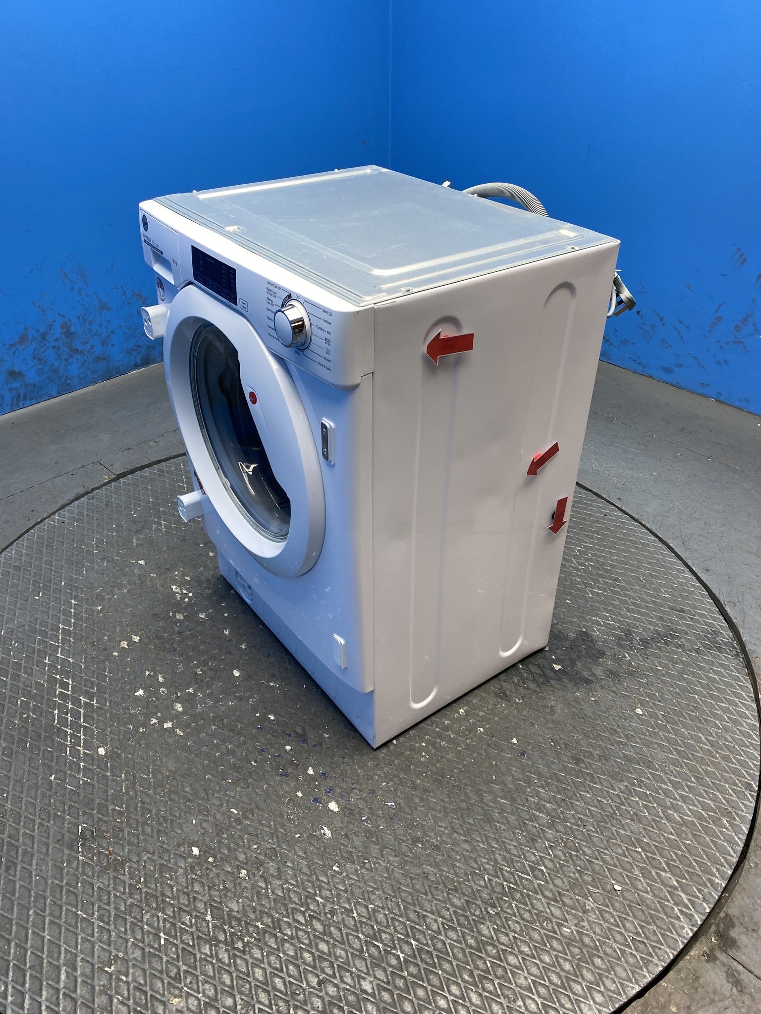 Hoover HBWS49D1W4 Integrated 9kg 1400 Spin Washing Machine