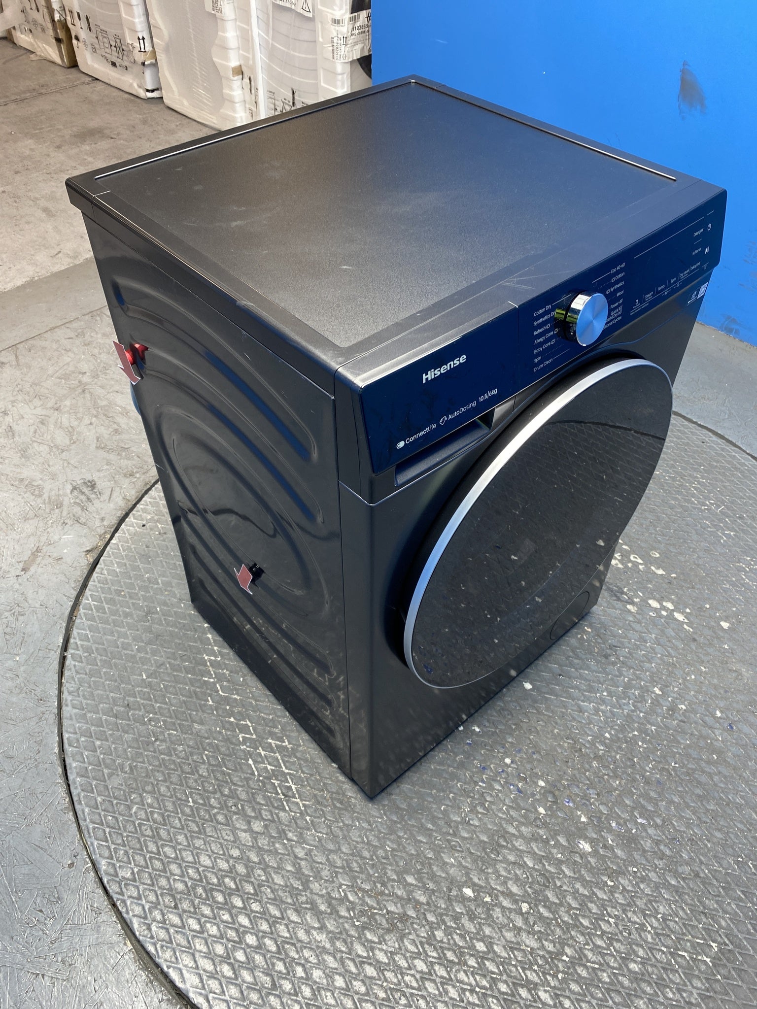 Hisense WD5S1045BB 10.5/6kg 1400rpm Auto Dosing Washer Dryer