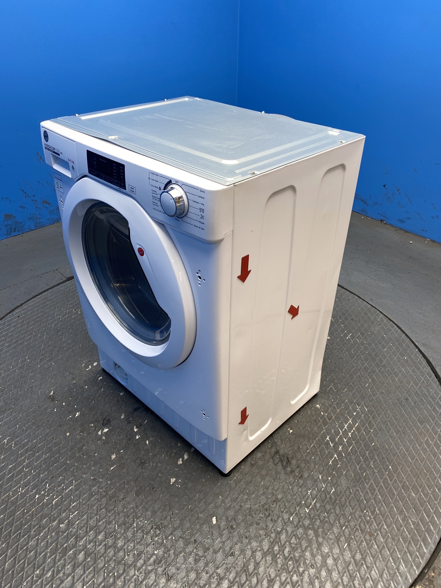 Hoover HBD495D1E Integrated 9/5kg 1400 Spin Washer Dryer