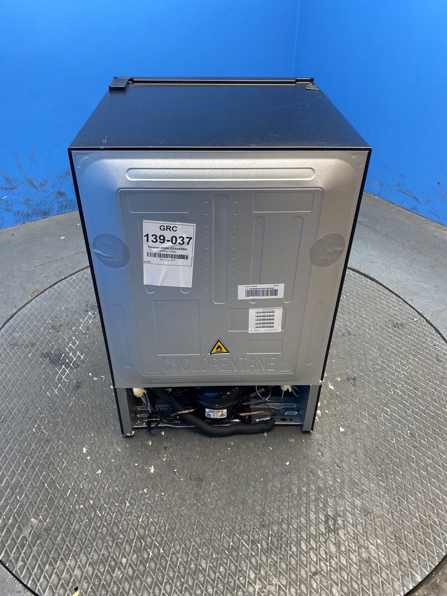 Hoover HONLQ2S58EBK H-FRIDGE 300 Mini Undercounter Fridge