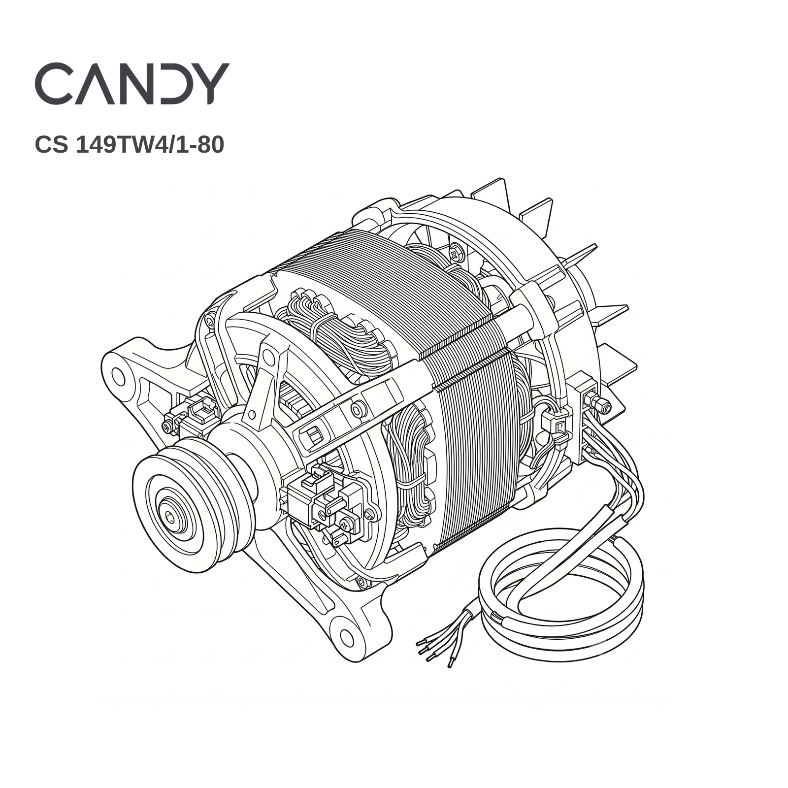 Candy CS 149TW4/1-80 Motors - Renew 2 U