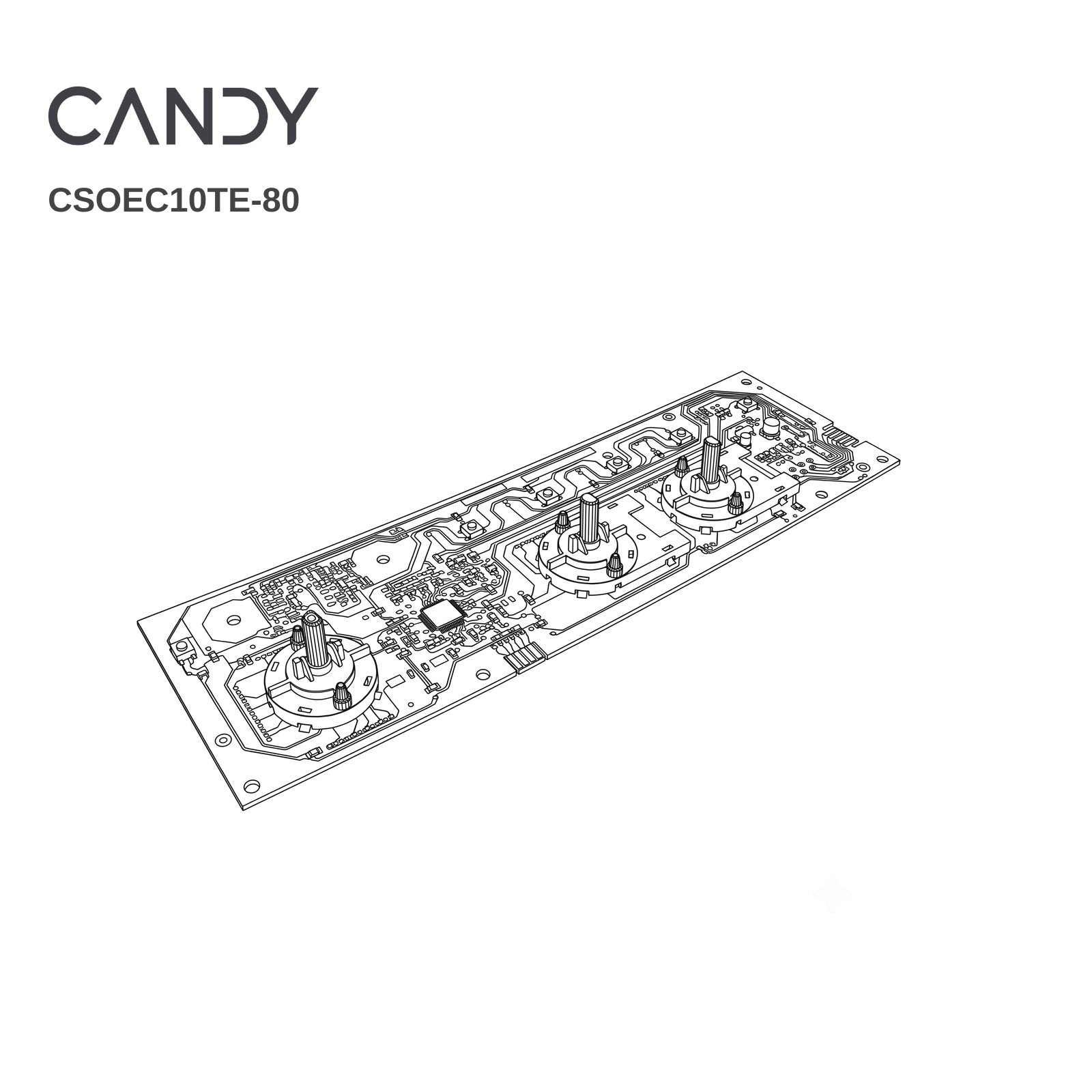 Candy CSOEC10TE-80 Tumble Dryer PCB - Renew 2 U