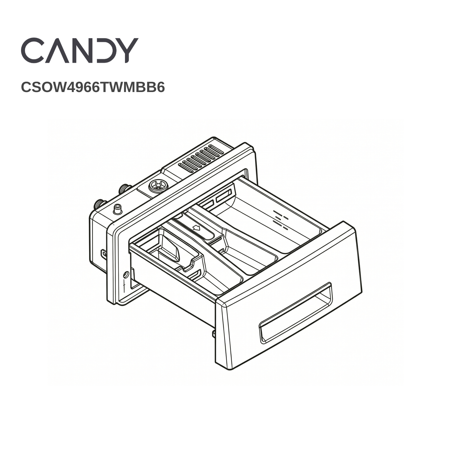 Candy CSOW4966TWMBB6 Dispenser Drawer - Renew 2 U