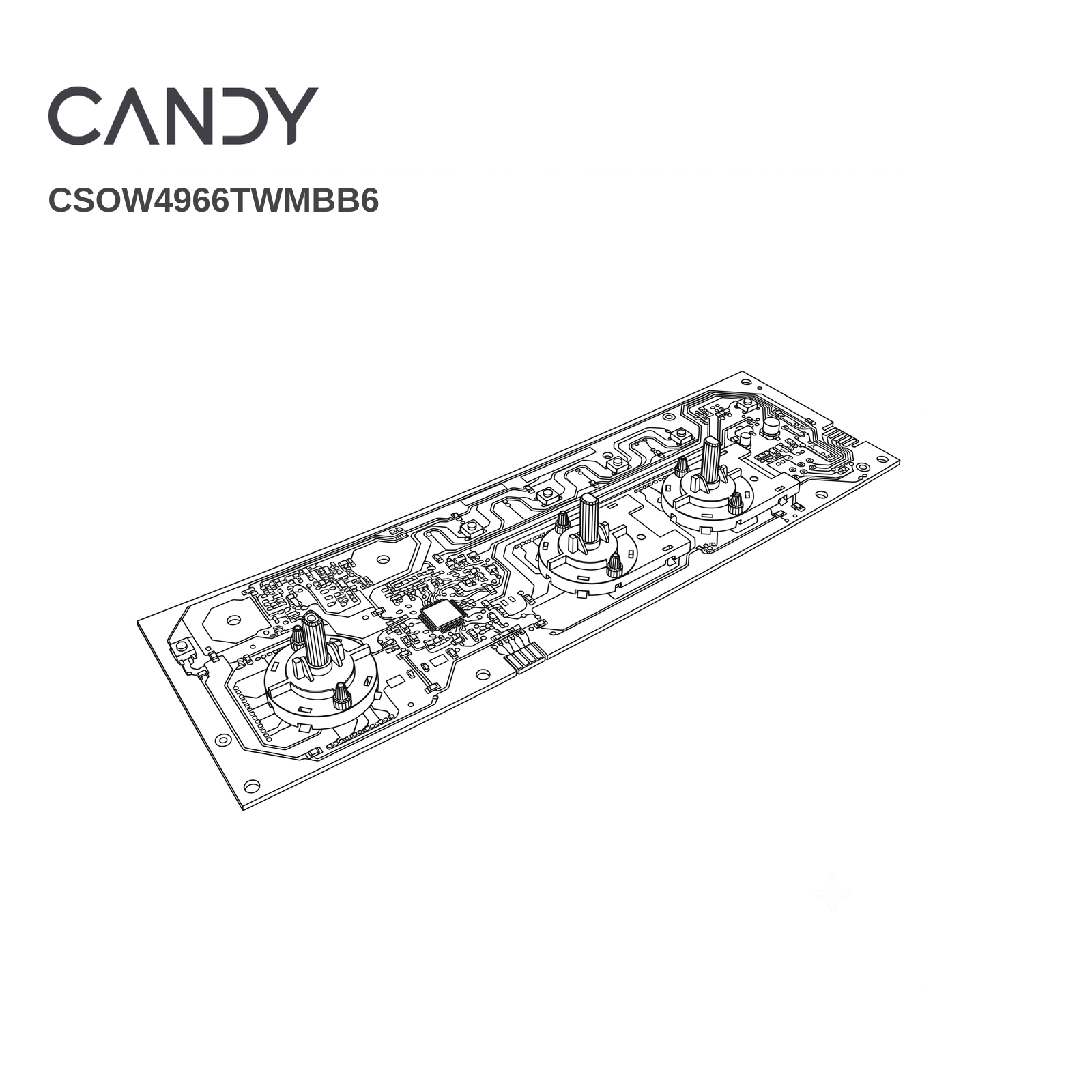 Candy CSOW4966TWMBB6 Washing Machine PCB - Renew 2 U