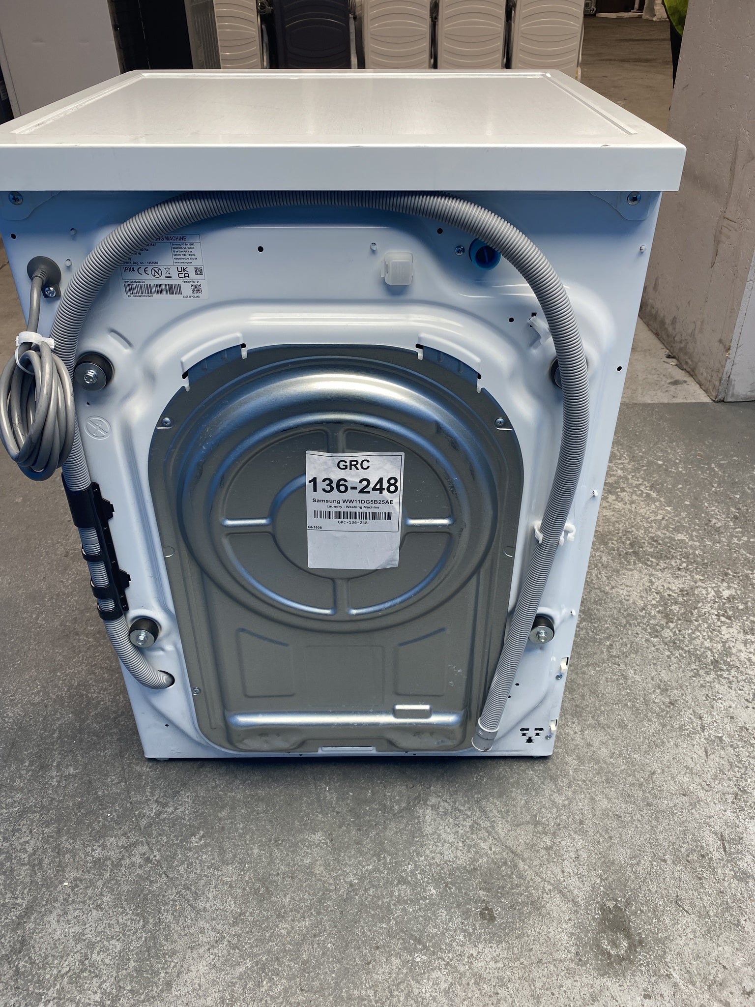 #GRC-136-248 - Samsung Series 5 AI Energy WW11DG5B25AE/EU 11kg 1400rpm Washing Machine
