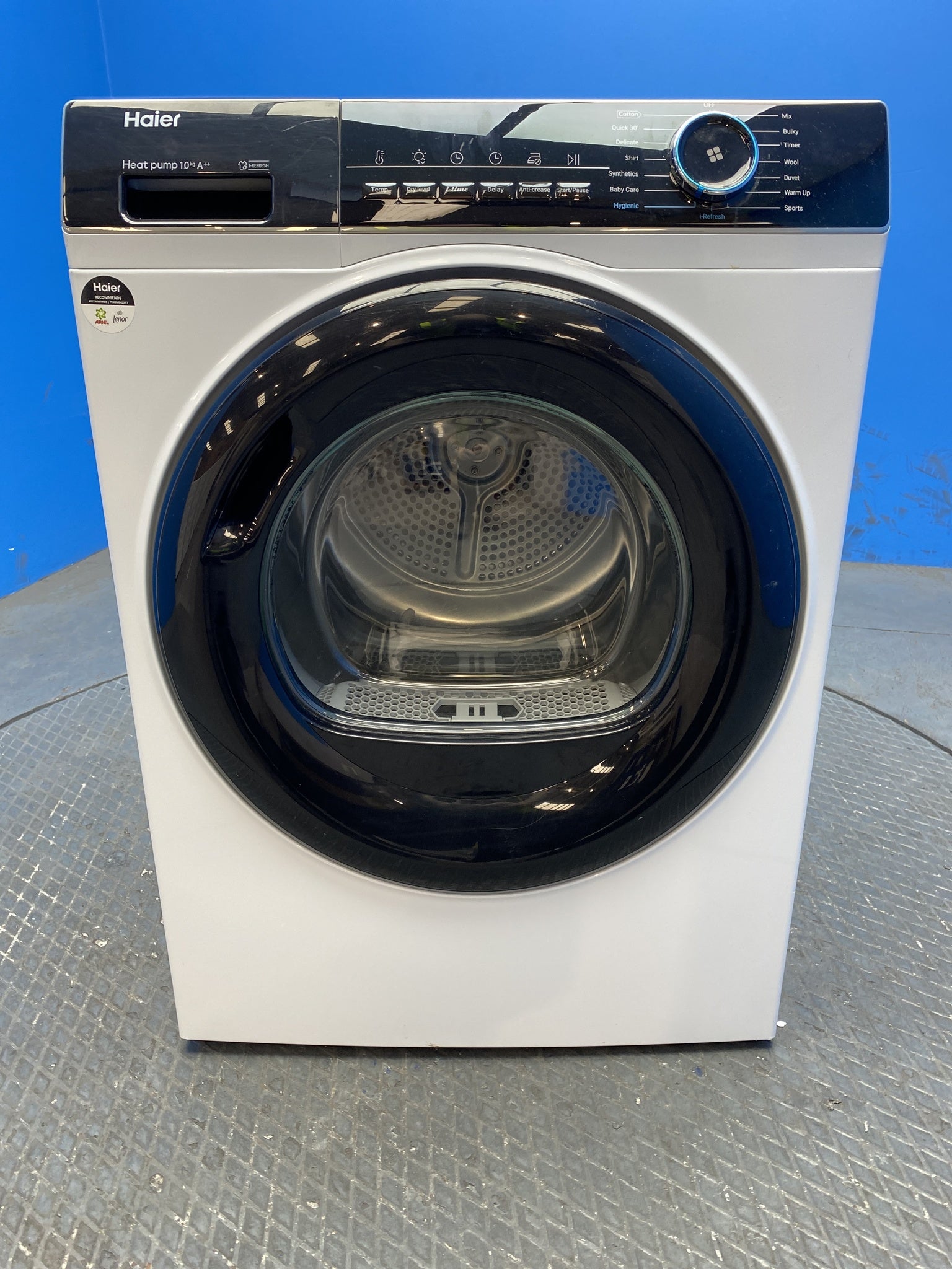 Haier HD100-A2939 10kg Heat Pump Tumble Dryer