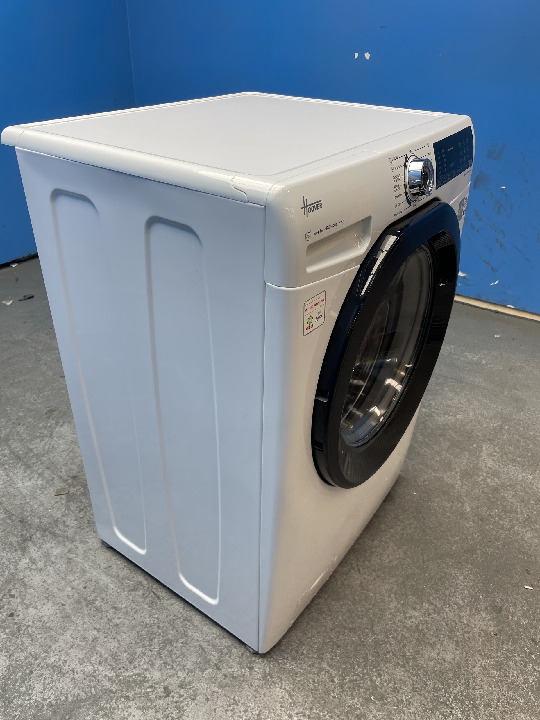 #GRC-155-558 - Hoover H3WPS496TAMB6 9kg 1400 Spin Washing Machine