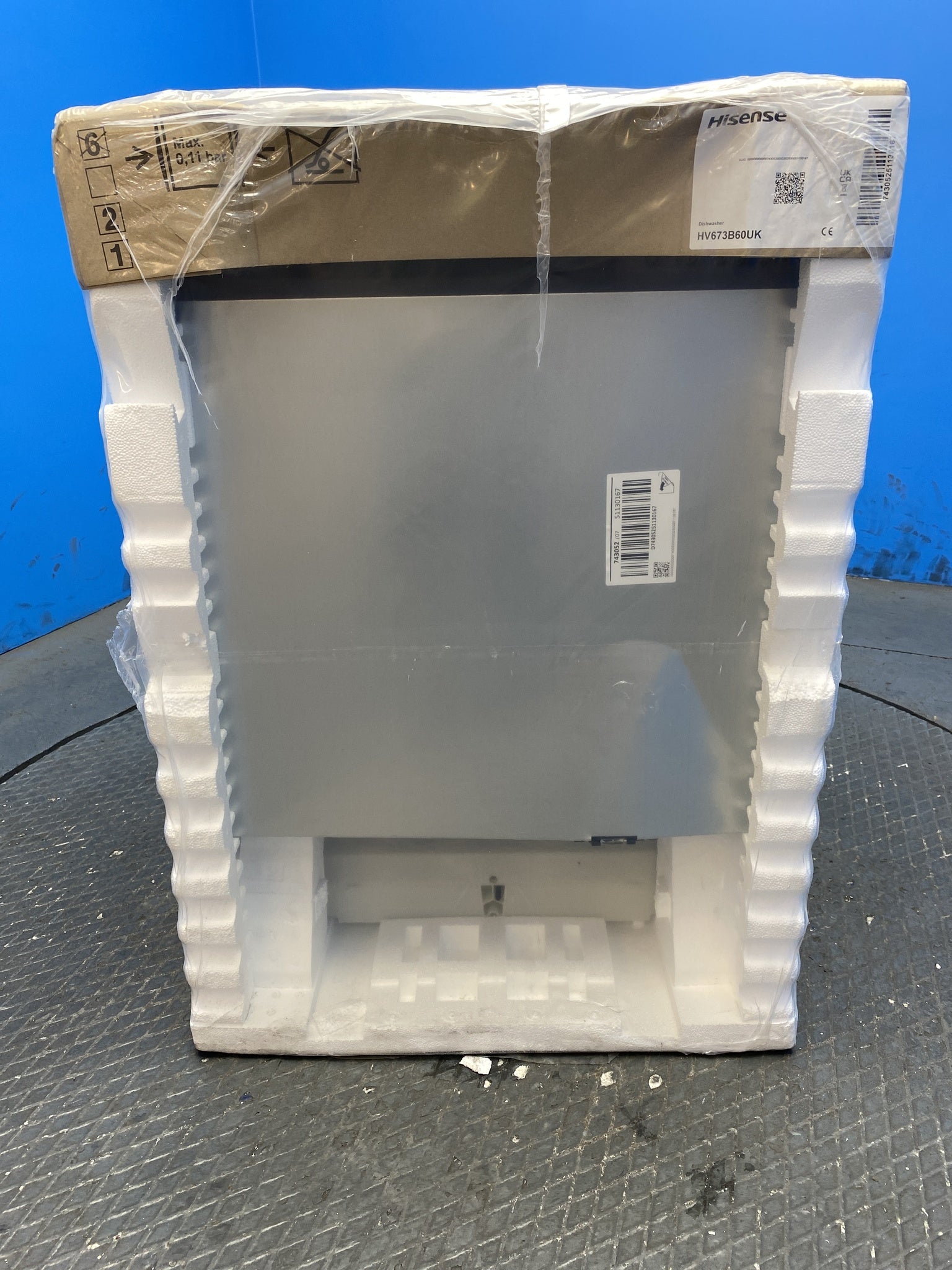 Hisense HV673B60UK Integrated 16 Place Setting Dishwasher