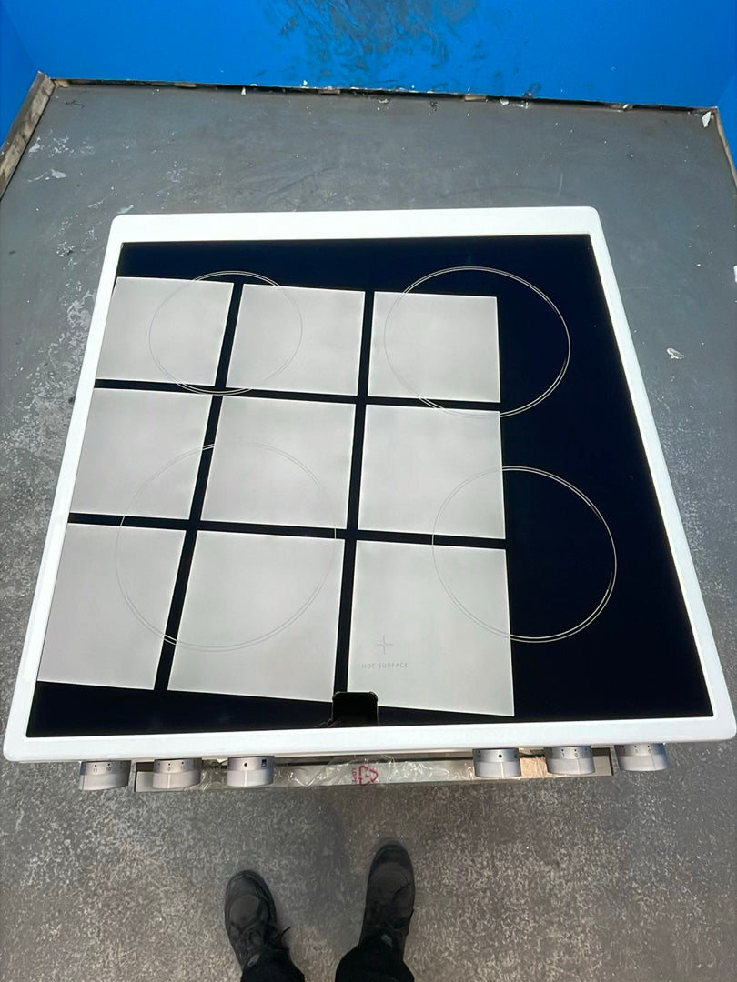 #GRC-162-506 - Midea MFO24EME4R118-WH Double Oven Electric Cooker Ceramic Hob
