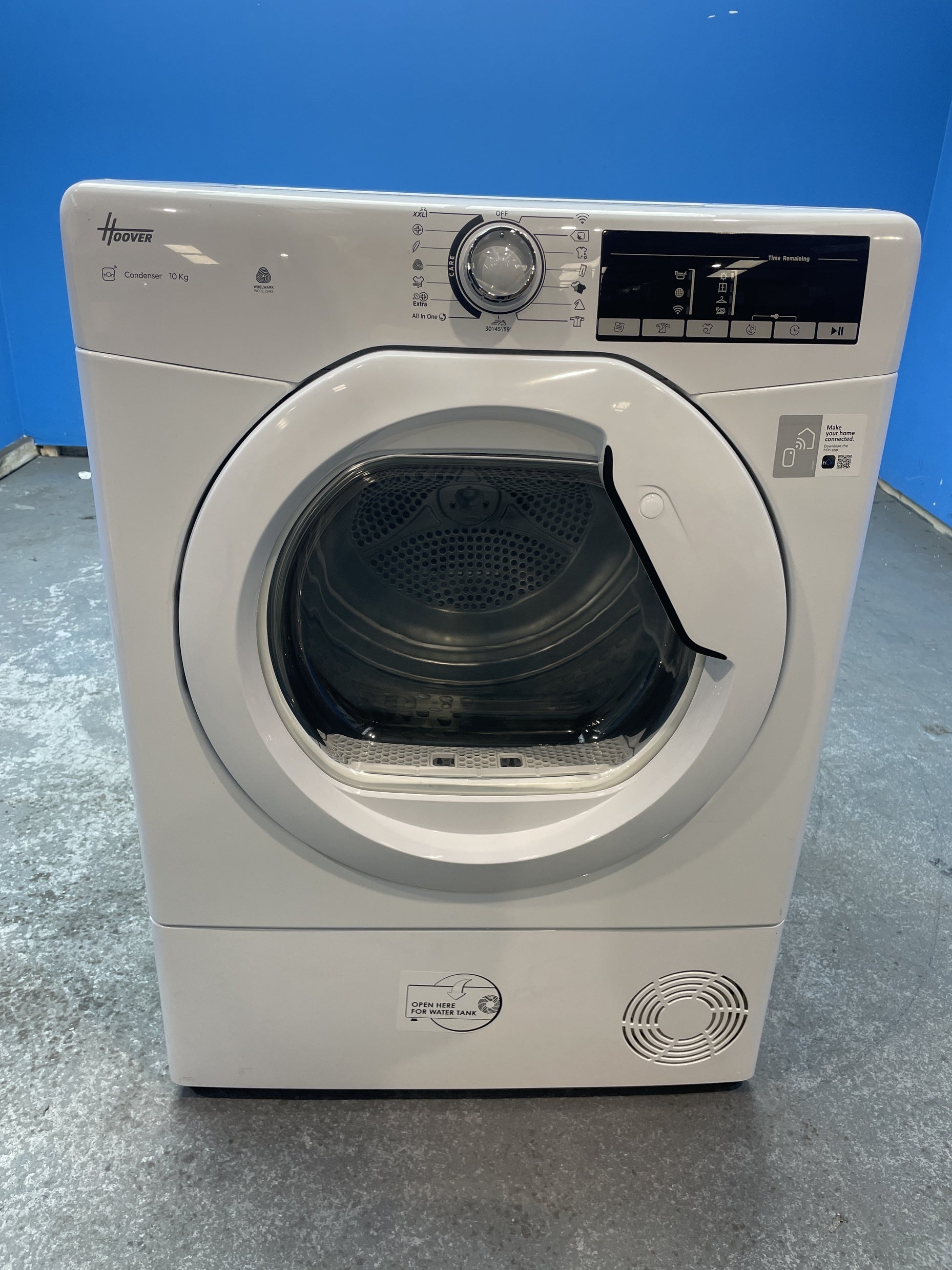 #GRC-154-200 - Hoover HLEC10TG 10kg Condenser Tumble Dryer