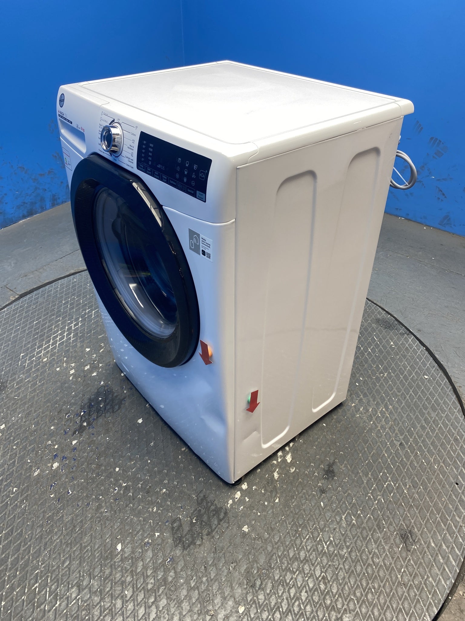 Hoover H3WPS496TAMB6 9kg 1400 Spin Washing Machine