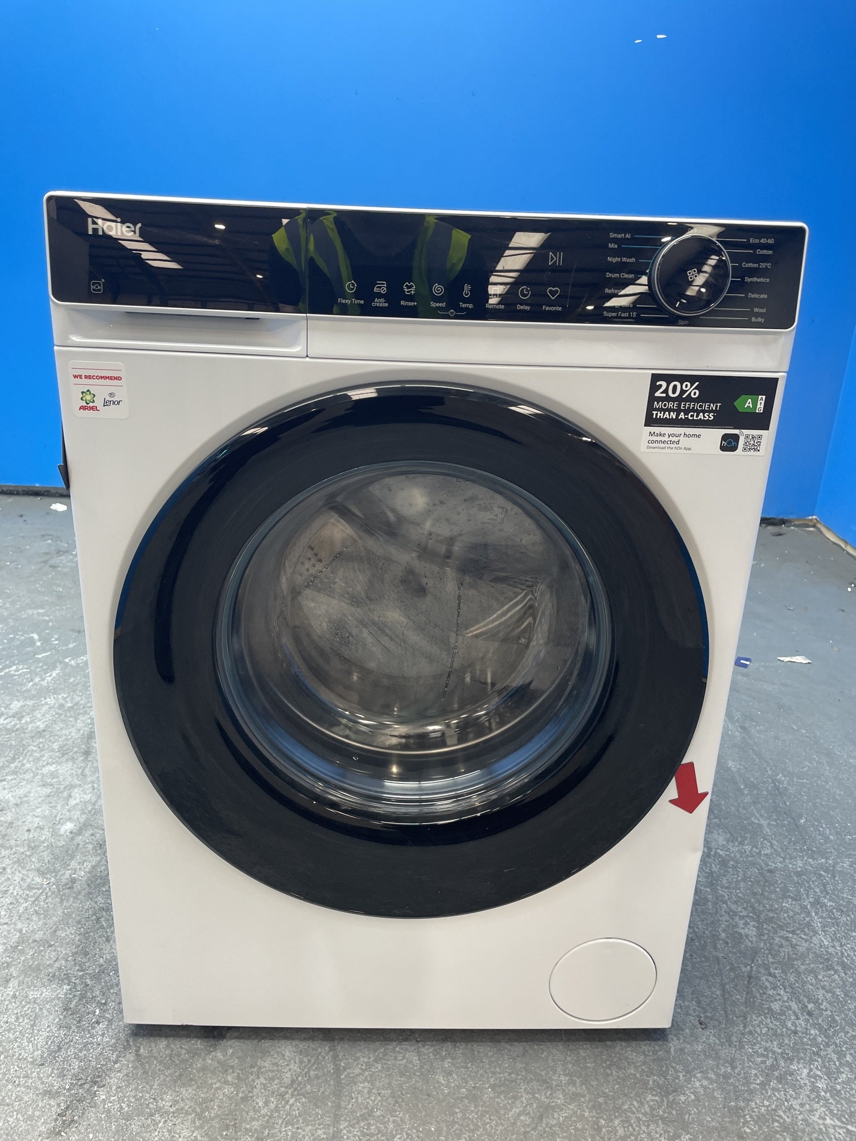 #GRC-159-001 - Haier HW130-BP14357U1 X Series 5 13kg 1400rpm Washing Machine