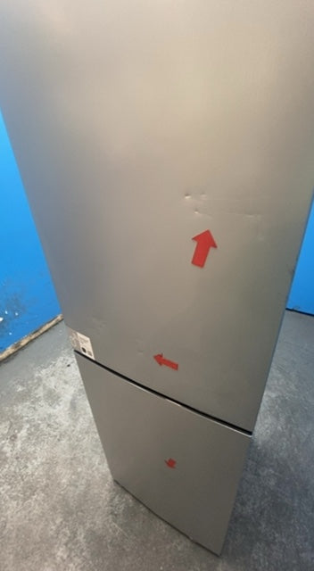 #GRC-162-876 - Candy 54.5cm Fridge Freezer – 252L, Silver, Low Frost, Smart WiFi