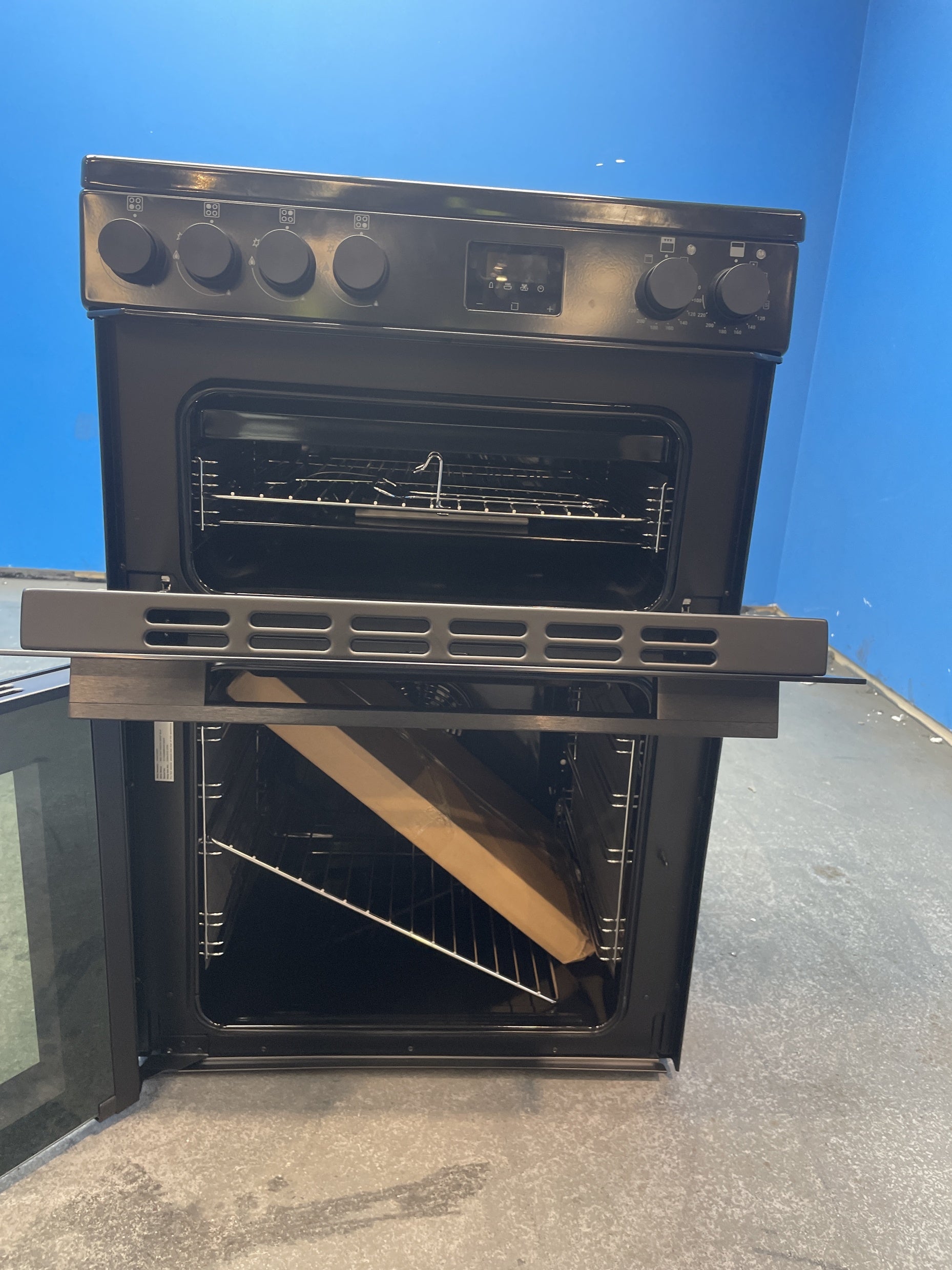 #GRC-159-439 - Belling Vision 60cm Dual Fuel Cooker with Double Oven
