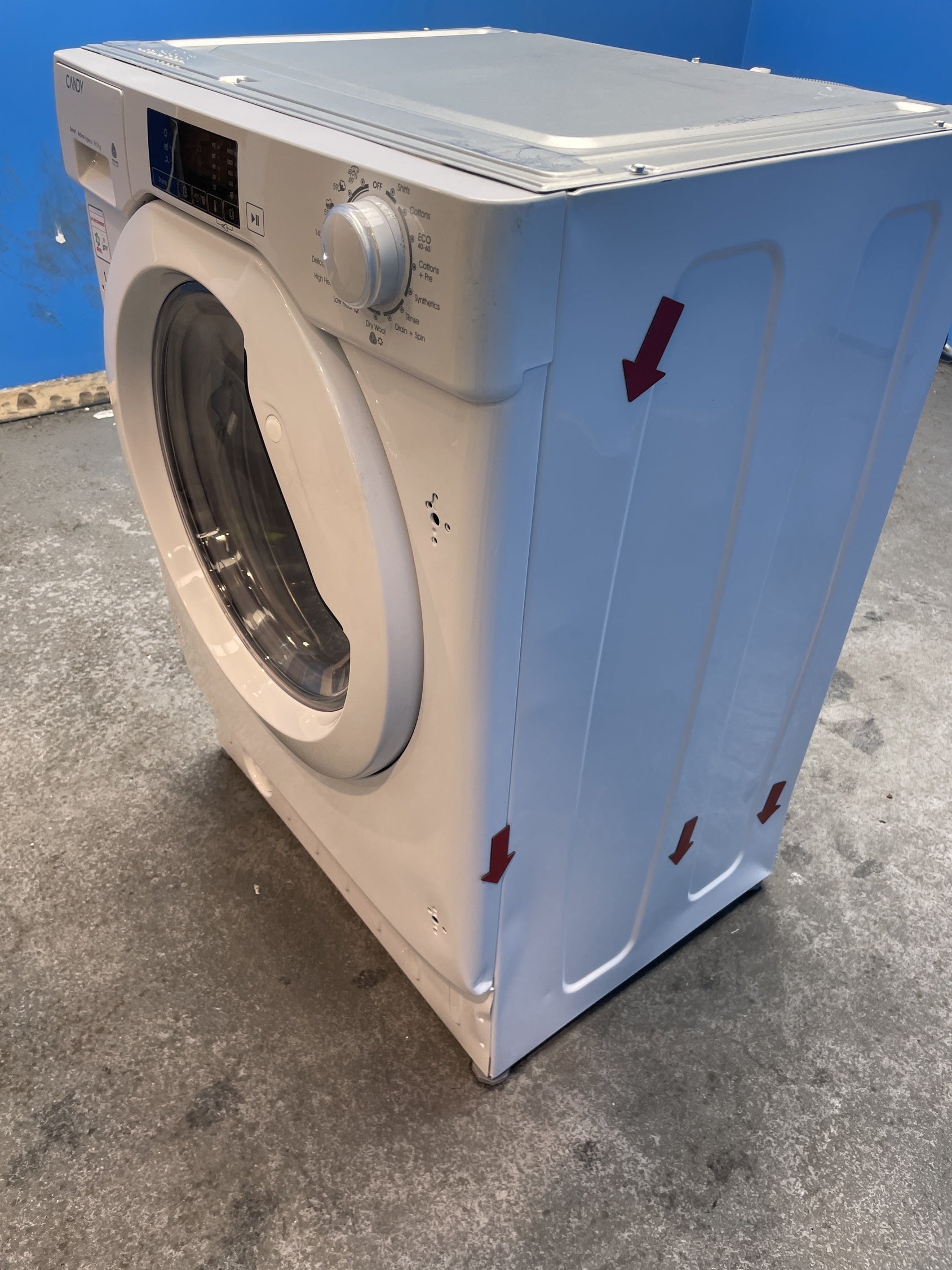#GRC-157-994 - Candy CBD 485D14-80 8kg/5kg 1400rpm Integrated Washer Dryer