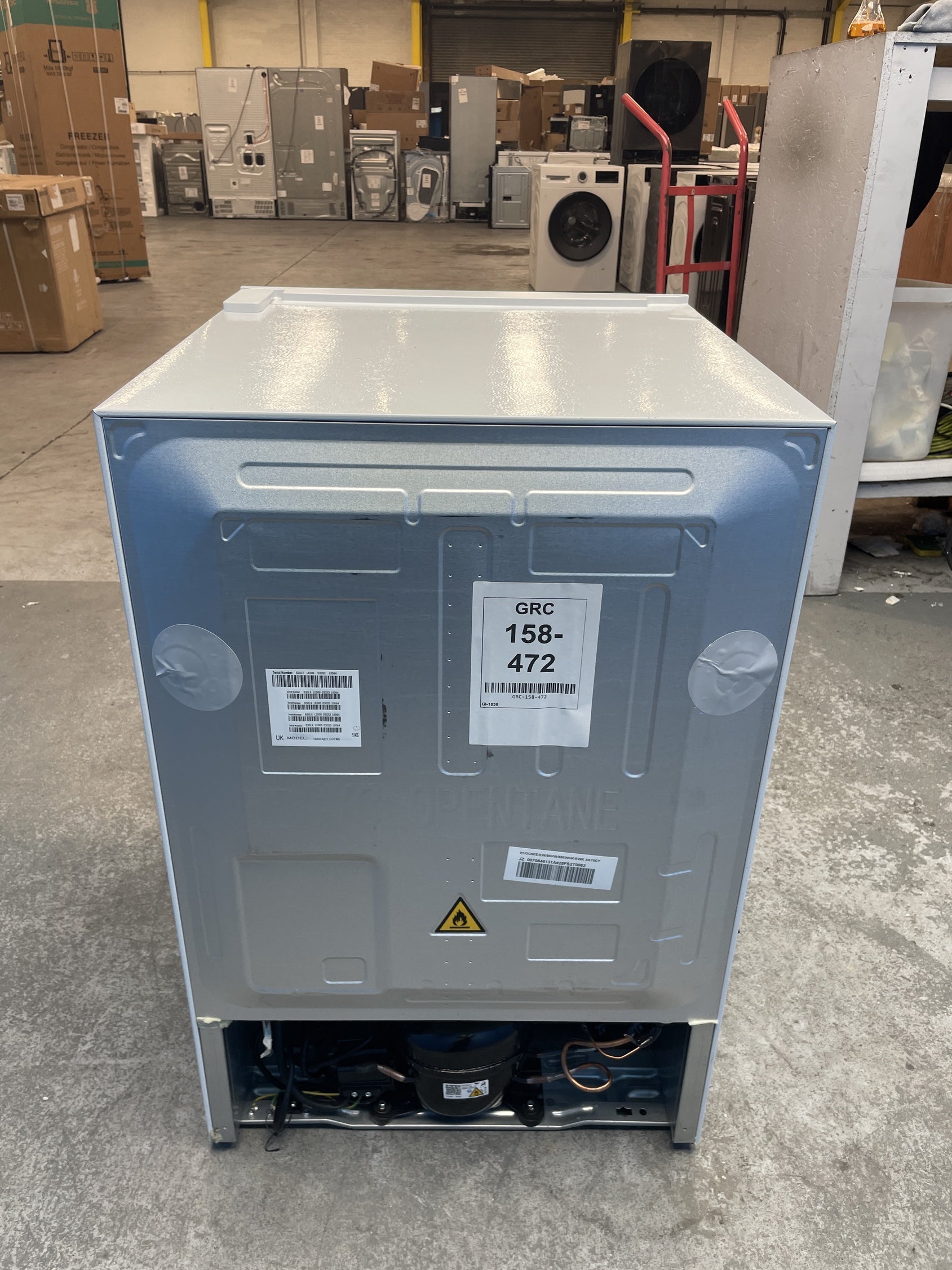 #GRC-158-472 - Hoover H-FREEZE 300 MINI HONUQ2L58EWK Under Counter Freezer