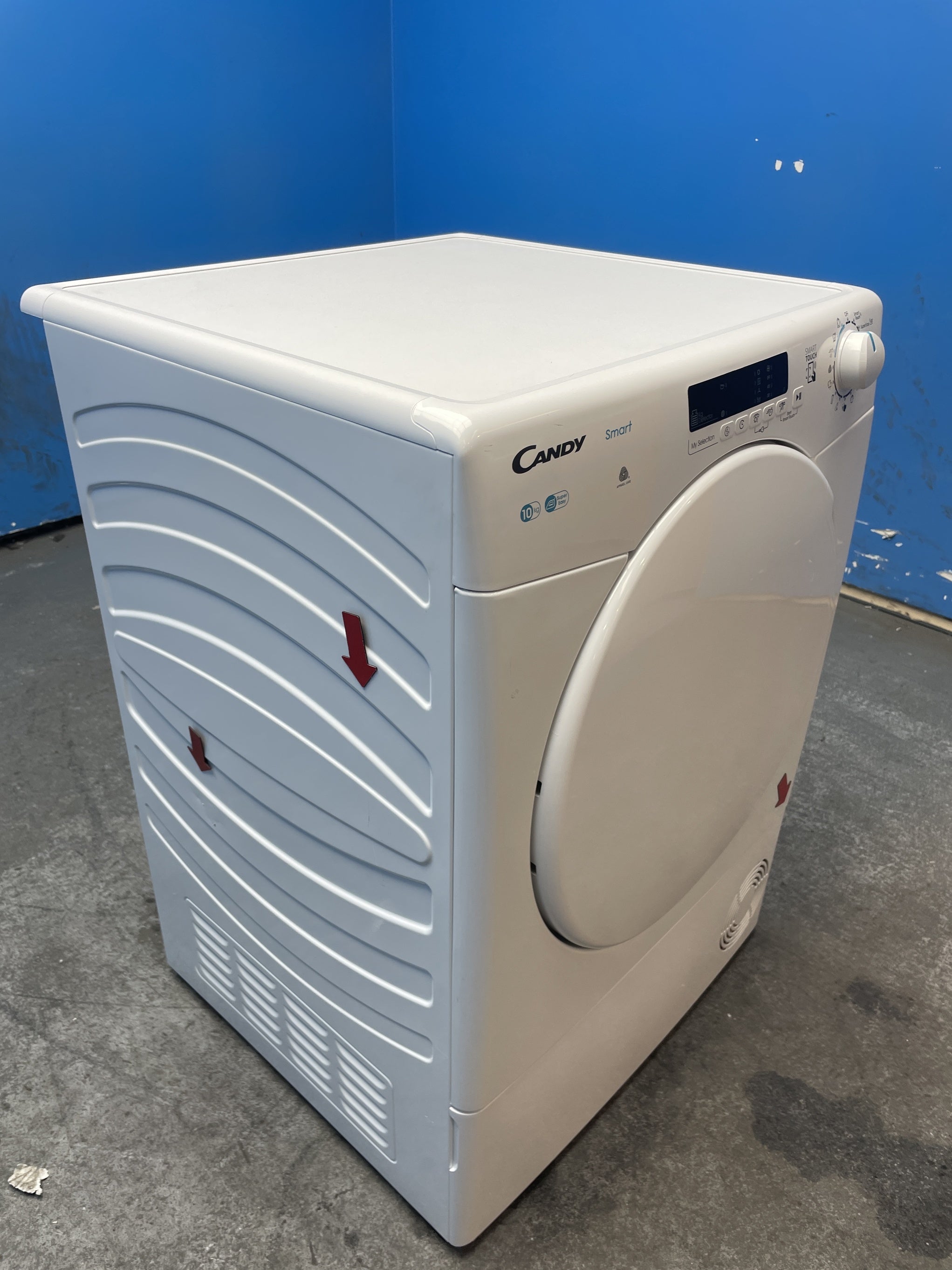 #GRC-160-086 - Candy CSE C10DF-80 10kg Capacity Condenser Tumble Dryer