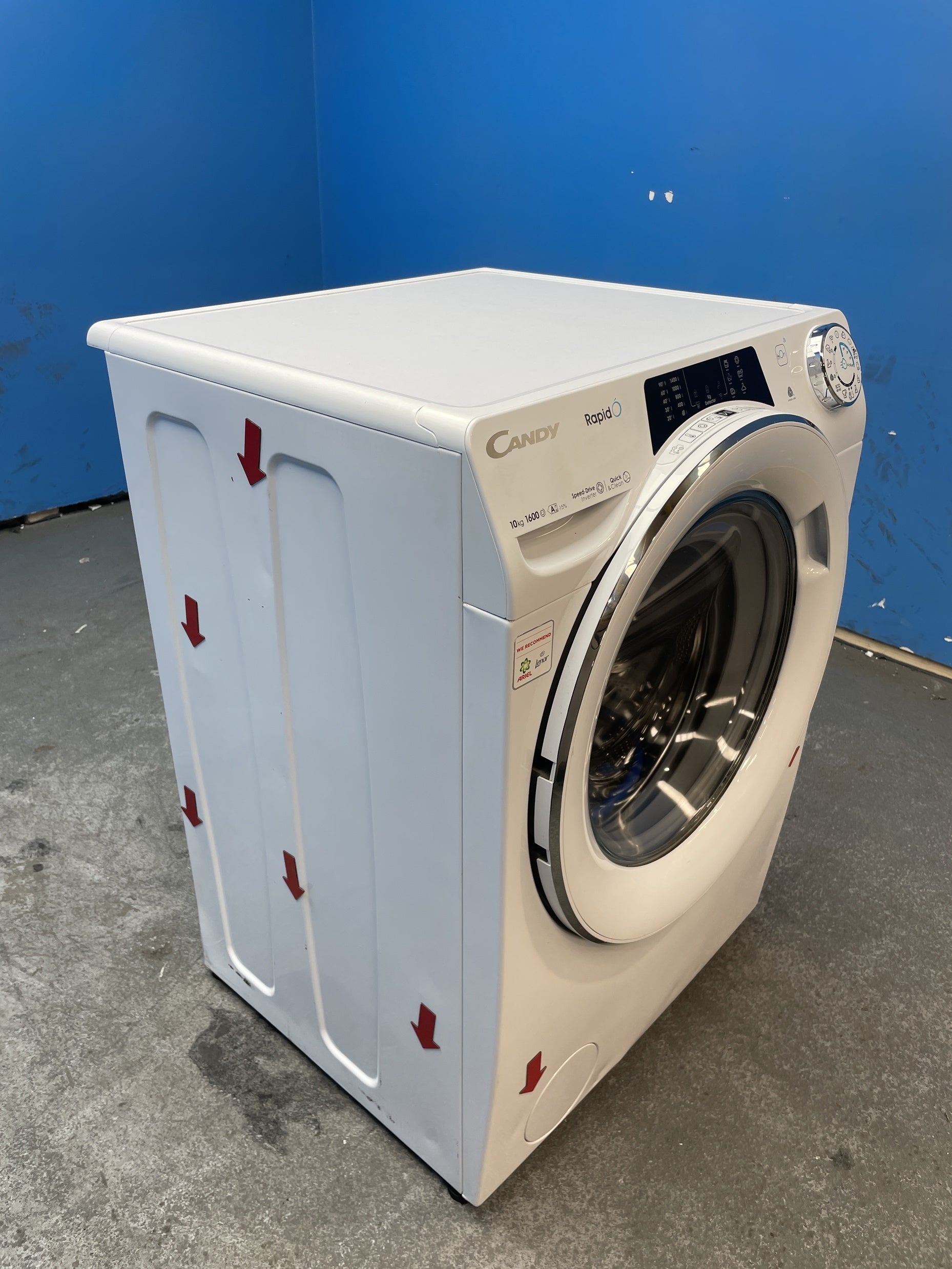 #GRC-142-692 - Candy RapidÓ RO16106DWMC7 10kg 1600 Spin Washing Machinez