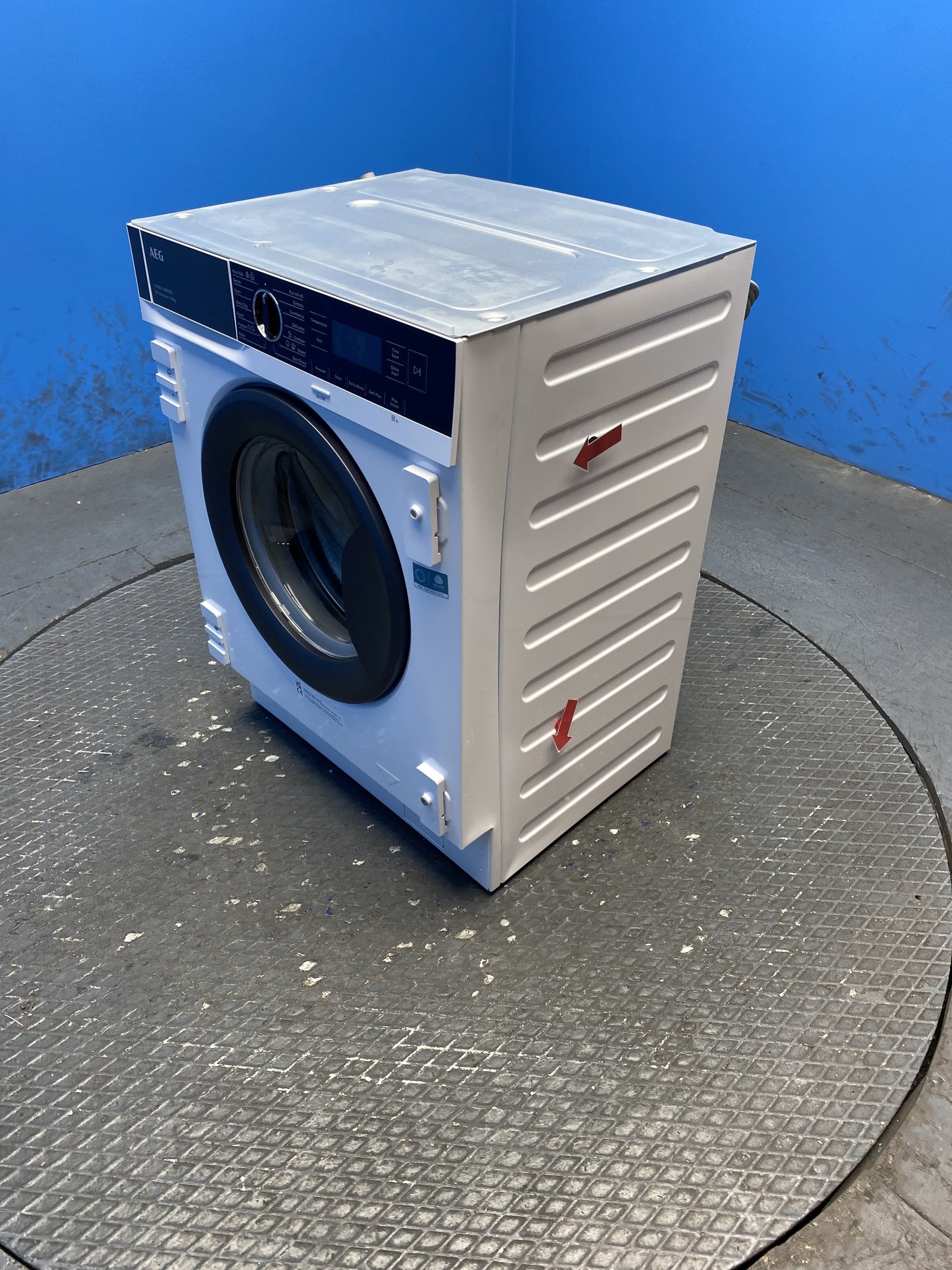 AEG ProSteam LF7C8636BI 8kg 1600rpm Integrated Washing Machine