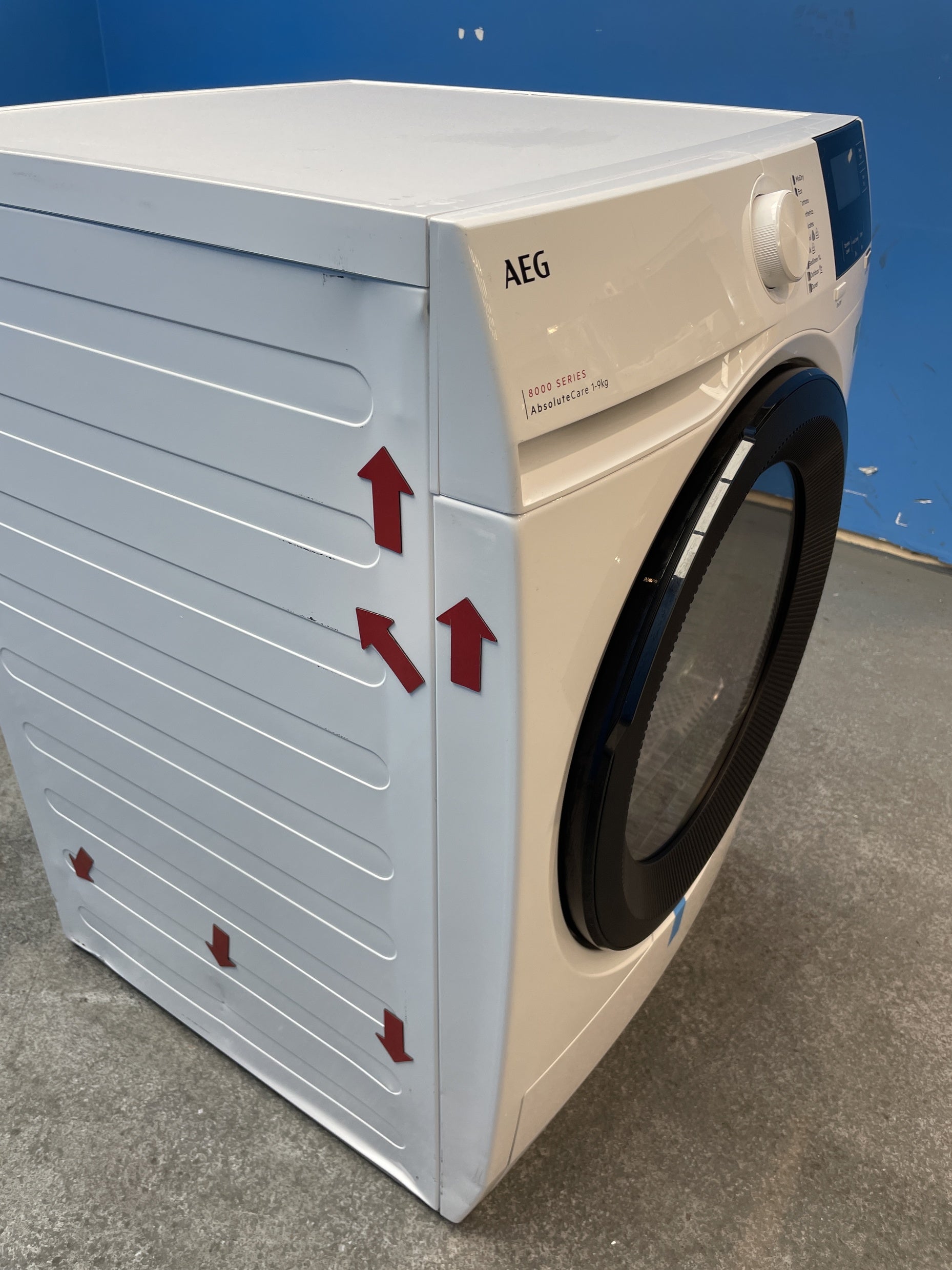 #GRC-158-232 - AEG 8000 Series TR819A4B AbsoluteCare 9kg Heat Pump Tumble Dryer