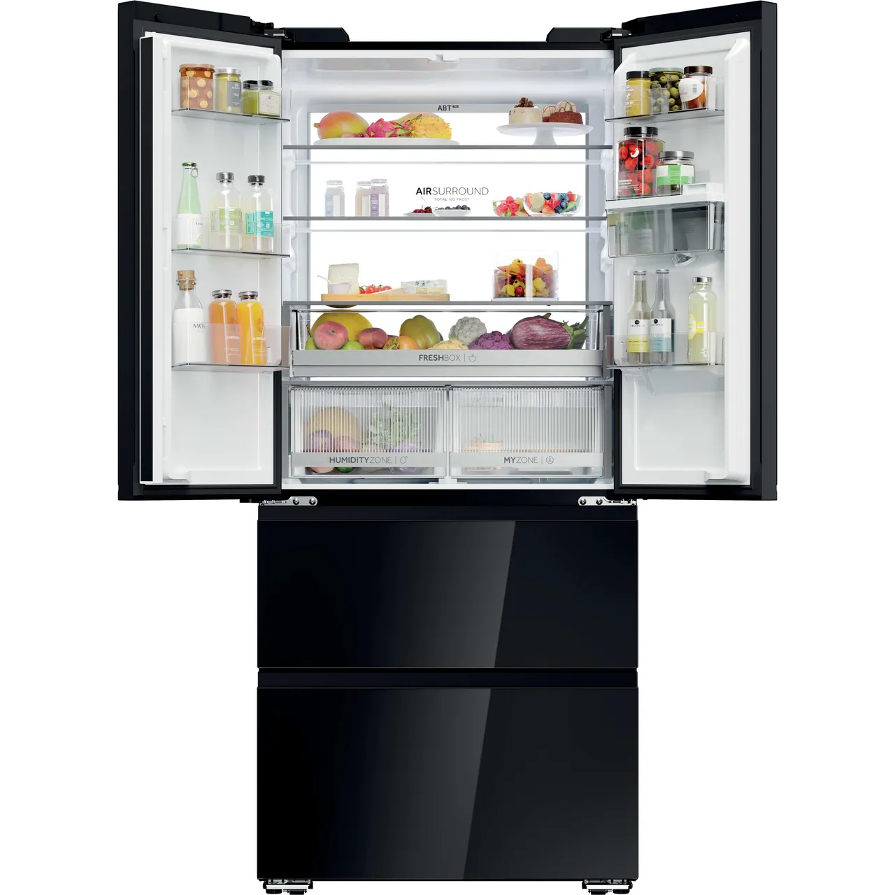 Haier HFKR7819DWGB SpaceFit Series 7 Multi-Door Fridge Freezer – Renew 2 U