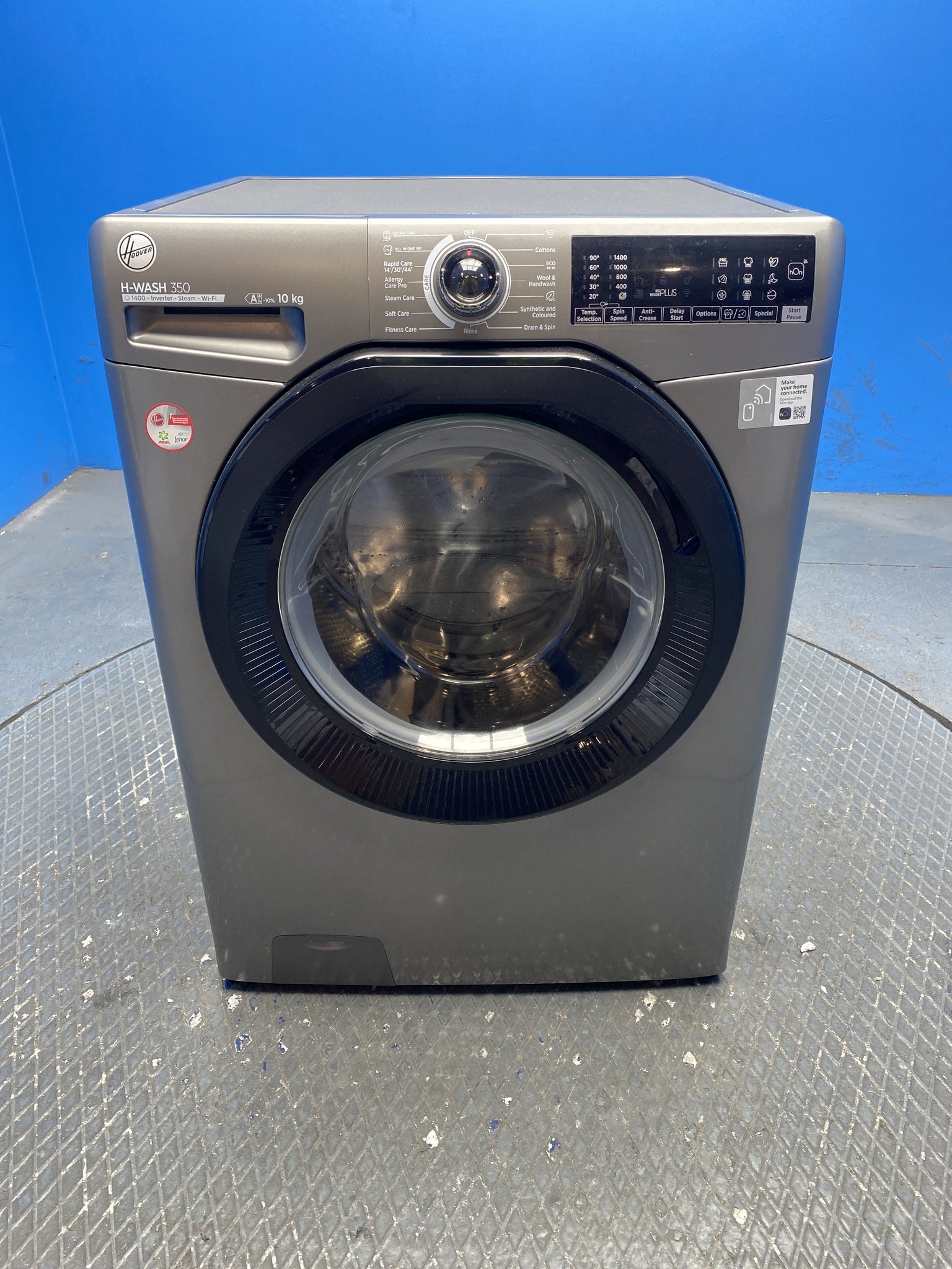 Hoover H3B13WPS4106TAMBR 10kg 1400 Spin Washing Machine