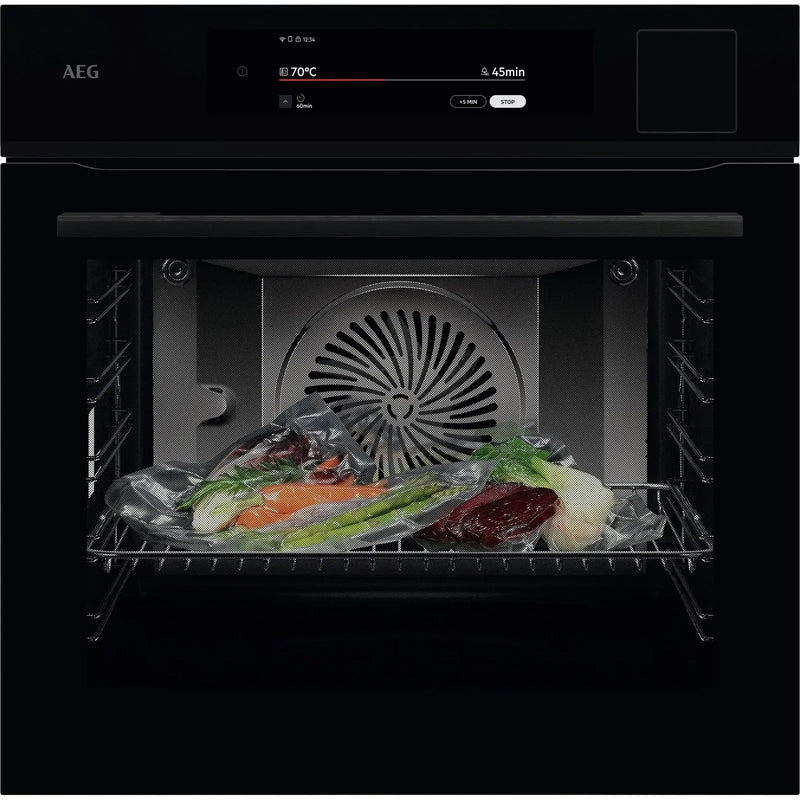 AEG 9000 Pro NBP9S831AB  Assist SteamPro 70L Built-In Oven
