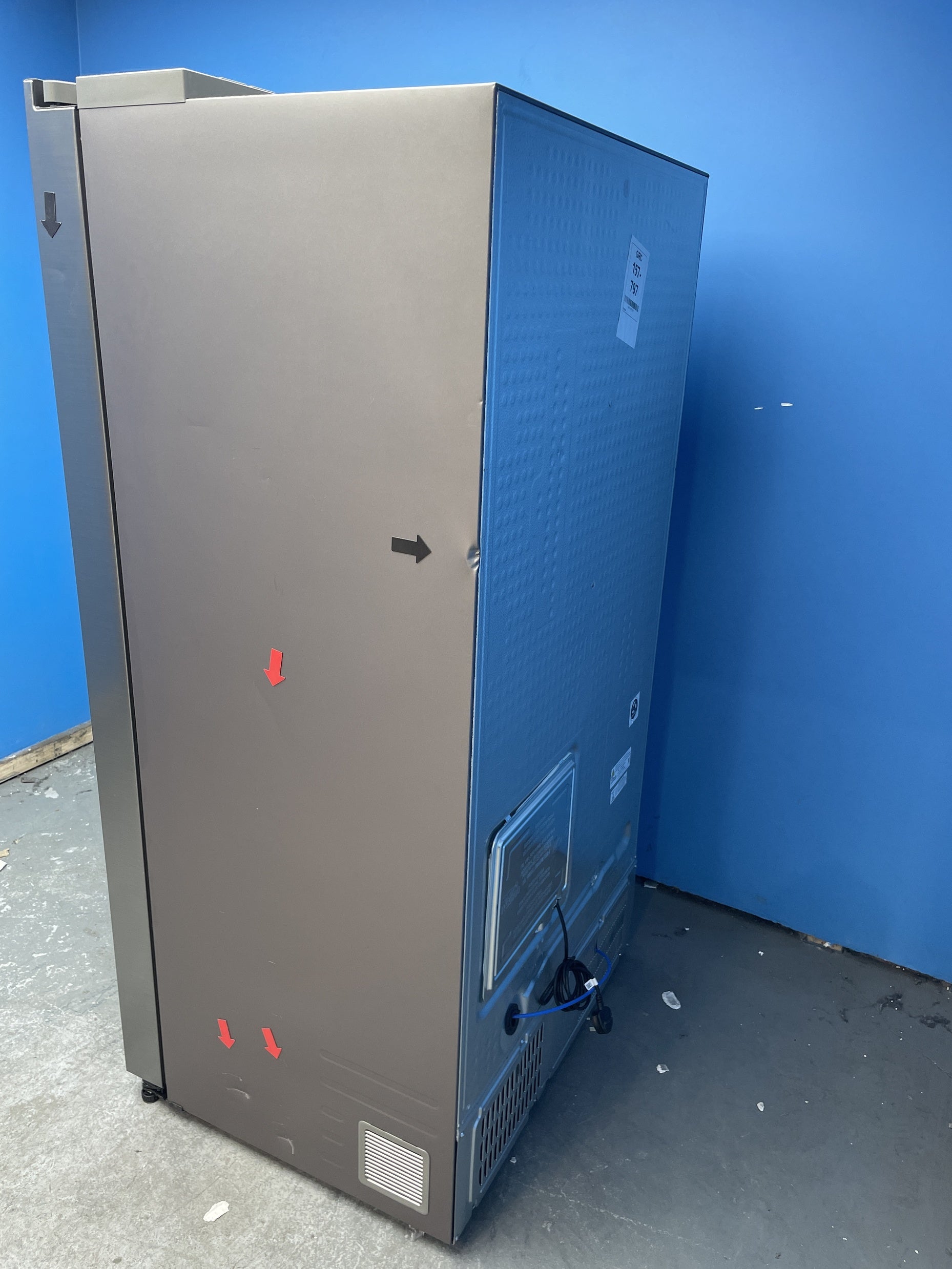 #GRC-157-797 - Samsung Series 9 RS90F64EDT Bespoke AI American Style Fridge Freezer